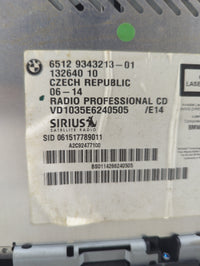 2012-2015 Bmw X1 Radio AM FM Cd Player Receiver Replacement P/N:9343213-01 A2C92477100 Fits OEM Used Auto Parts - Oemusedaut