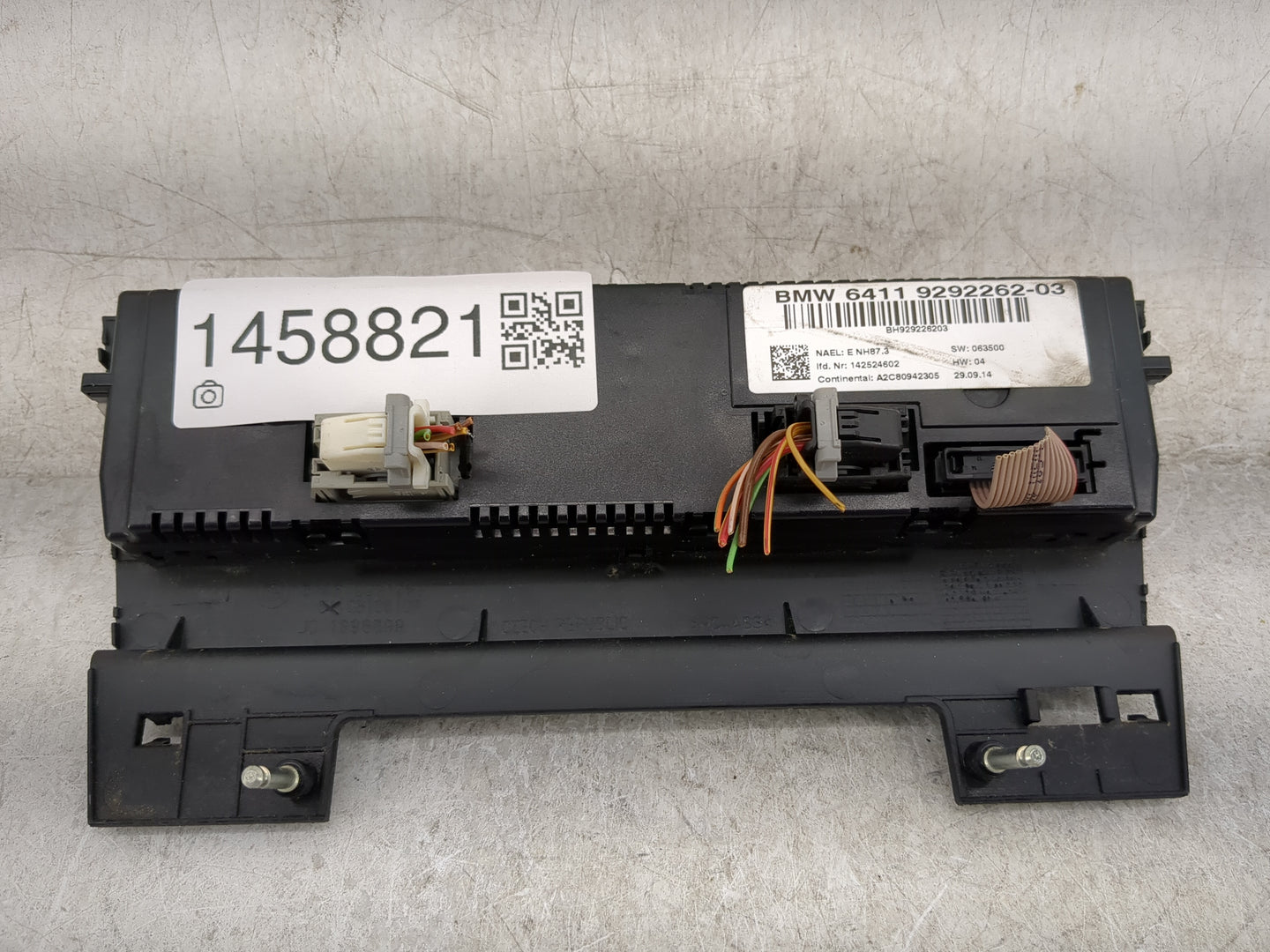 2012-2015 Bmw X1 Climate Control Module Temperature AC/Heater Replacement P/N:9292262-03 Fits Fits 2010 2011 2012 2013 2014 