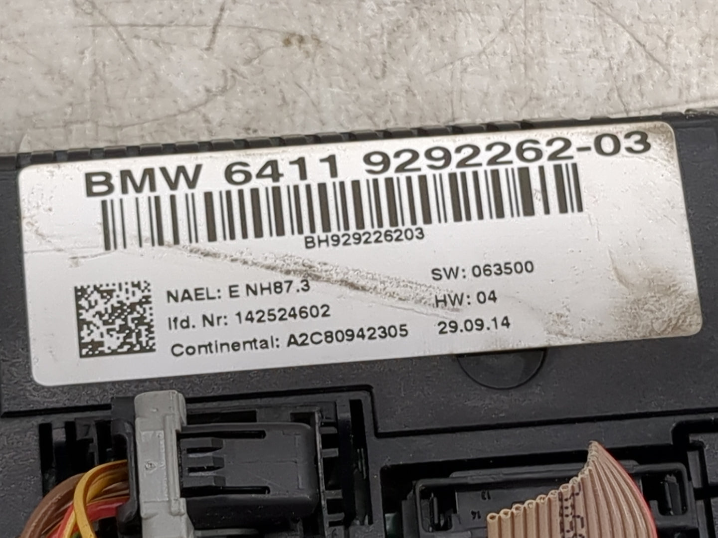 2012-2015 Bmw X1 Climate Control Module Temperature AC/Heater Replacement P/N:9292262-03 Fits Fits 2010 2011 2012 2013 2014 