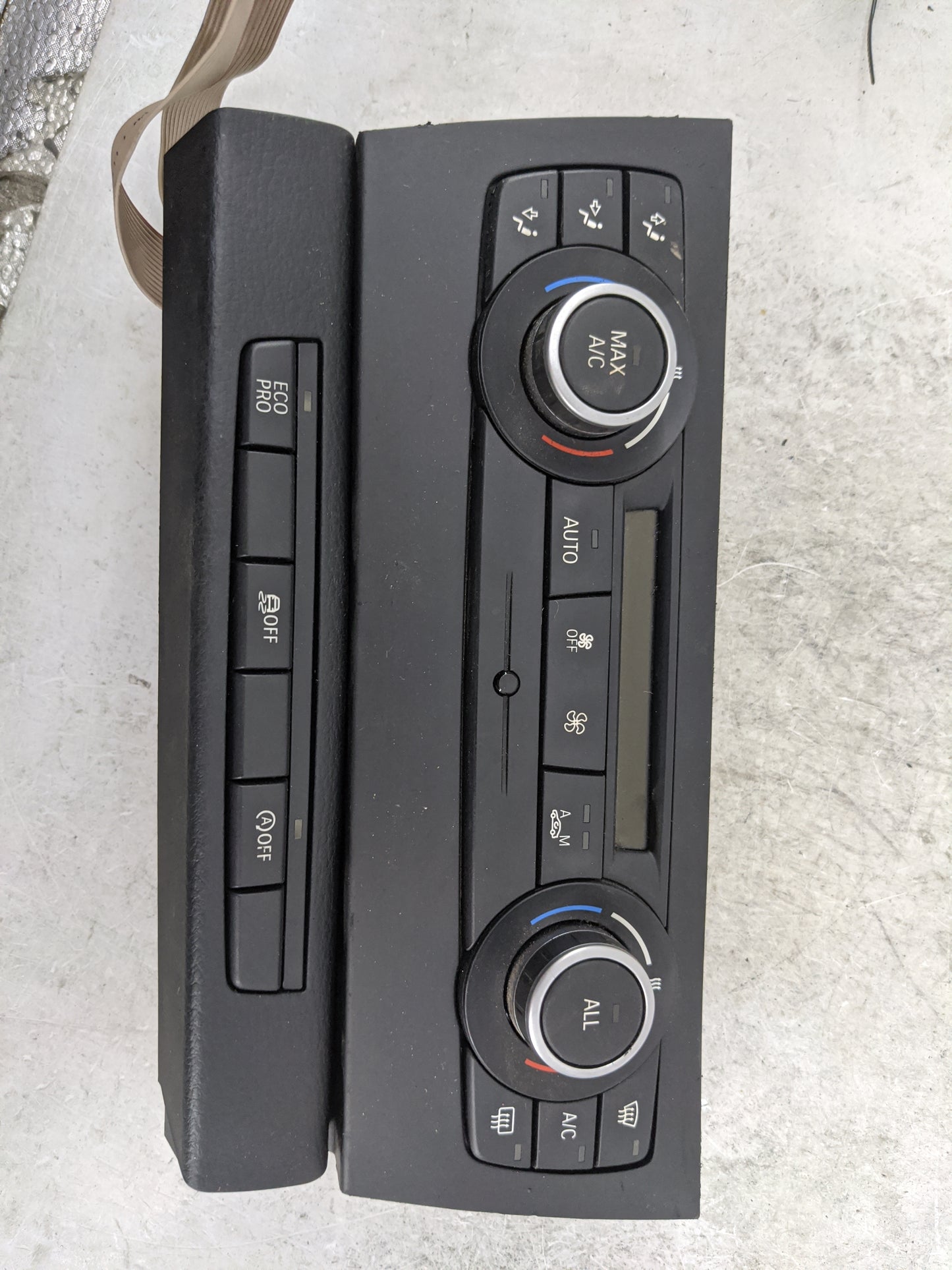 2012-2015 Bmw X1 Climate Control Module Temperature AC/Heater Replacement P/N:64119292263-04 EEA50.4 Fits OEM Used Auto Part