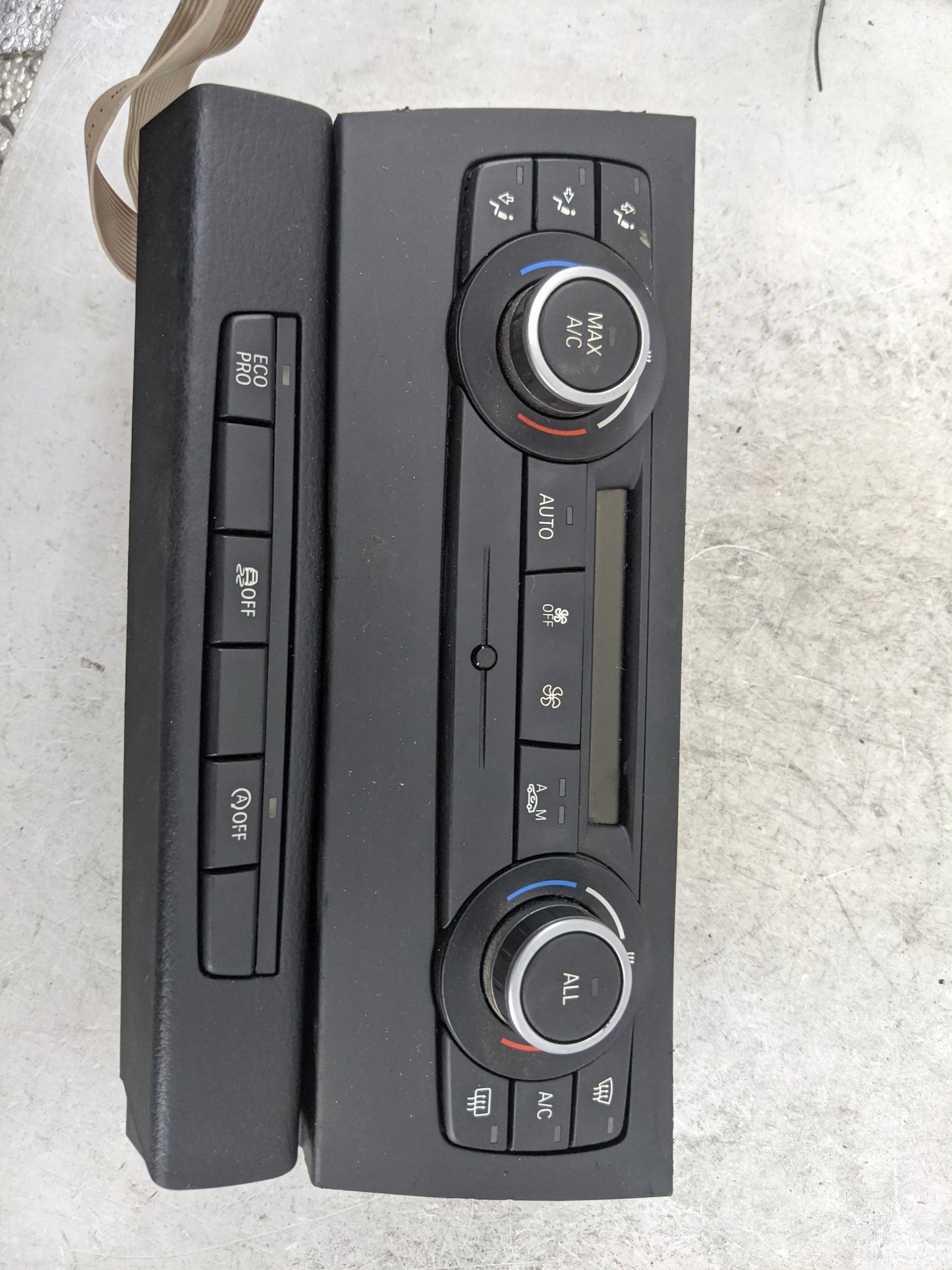 2012-2015 Bmw X1 Climate Control Module Temperature AC/Heater Replacement P/N:64119292263-04 EEA50.4 Fits OEM Used Auto Part
