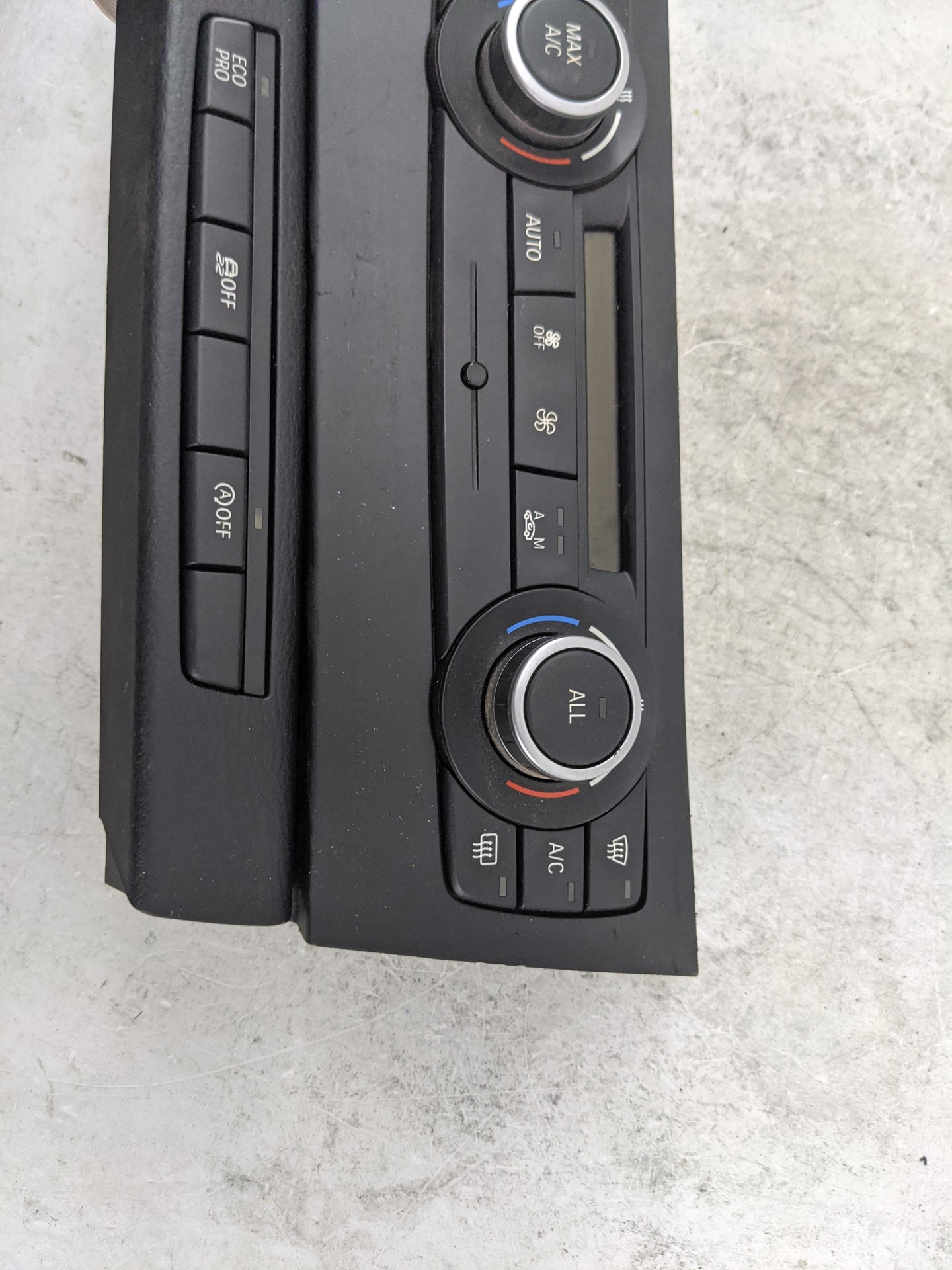 2012-2015 Bmw X1 Climate Control Module Temperature AC/Heater Replacement P/N:64119292263-04 EEA50.4 Fits OEM Used Auto Part