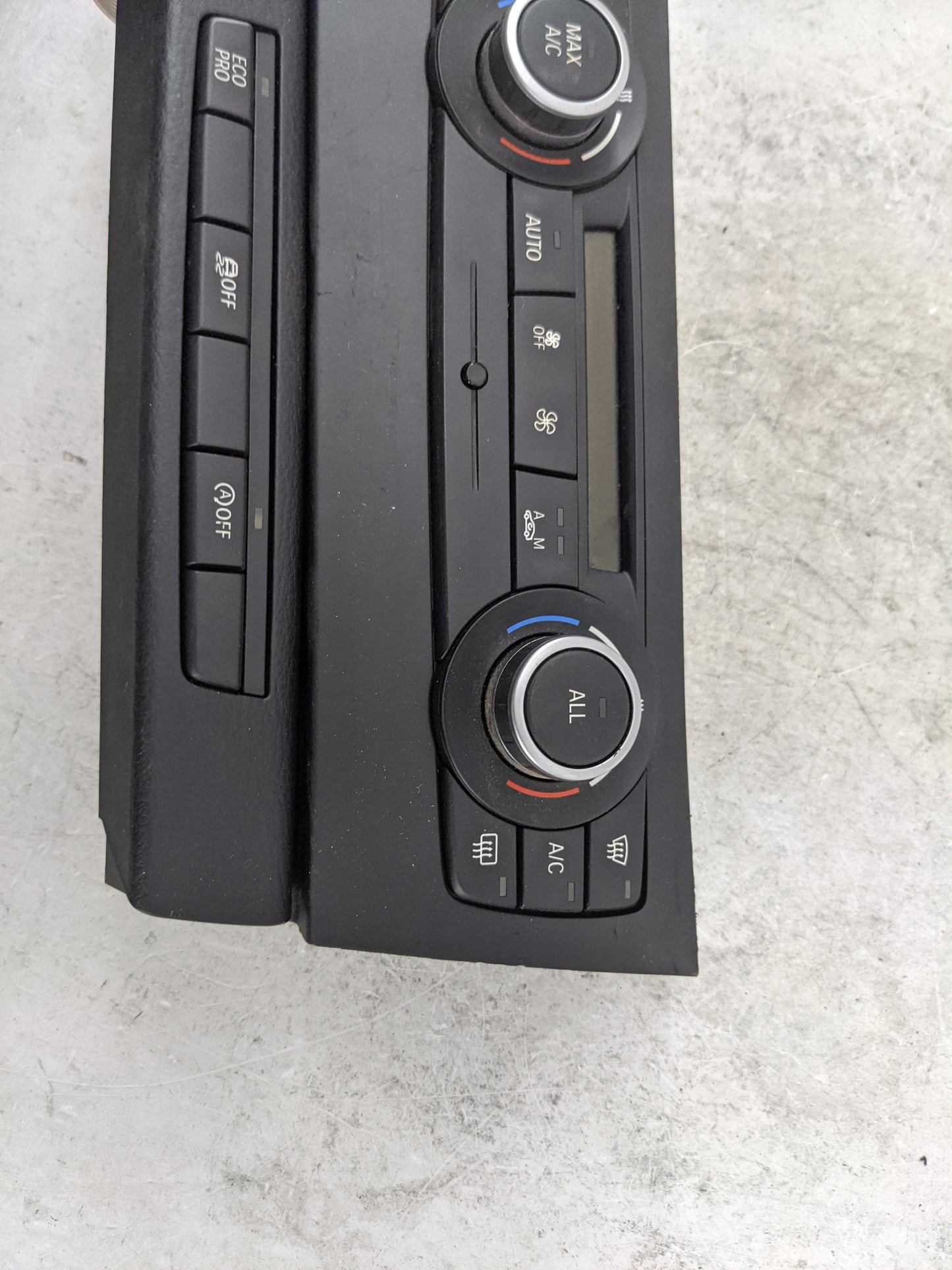 2012-2015 Bmw X1 Climate Control Module Temperature AC/Heater Replacement P/N:64119292263-04 EEA50.4 Fits OEM Used Auto Part