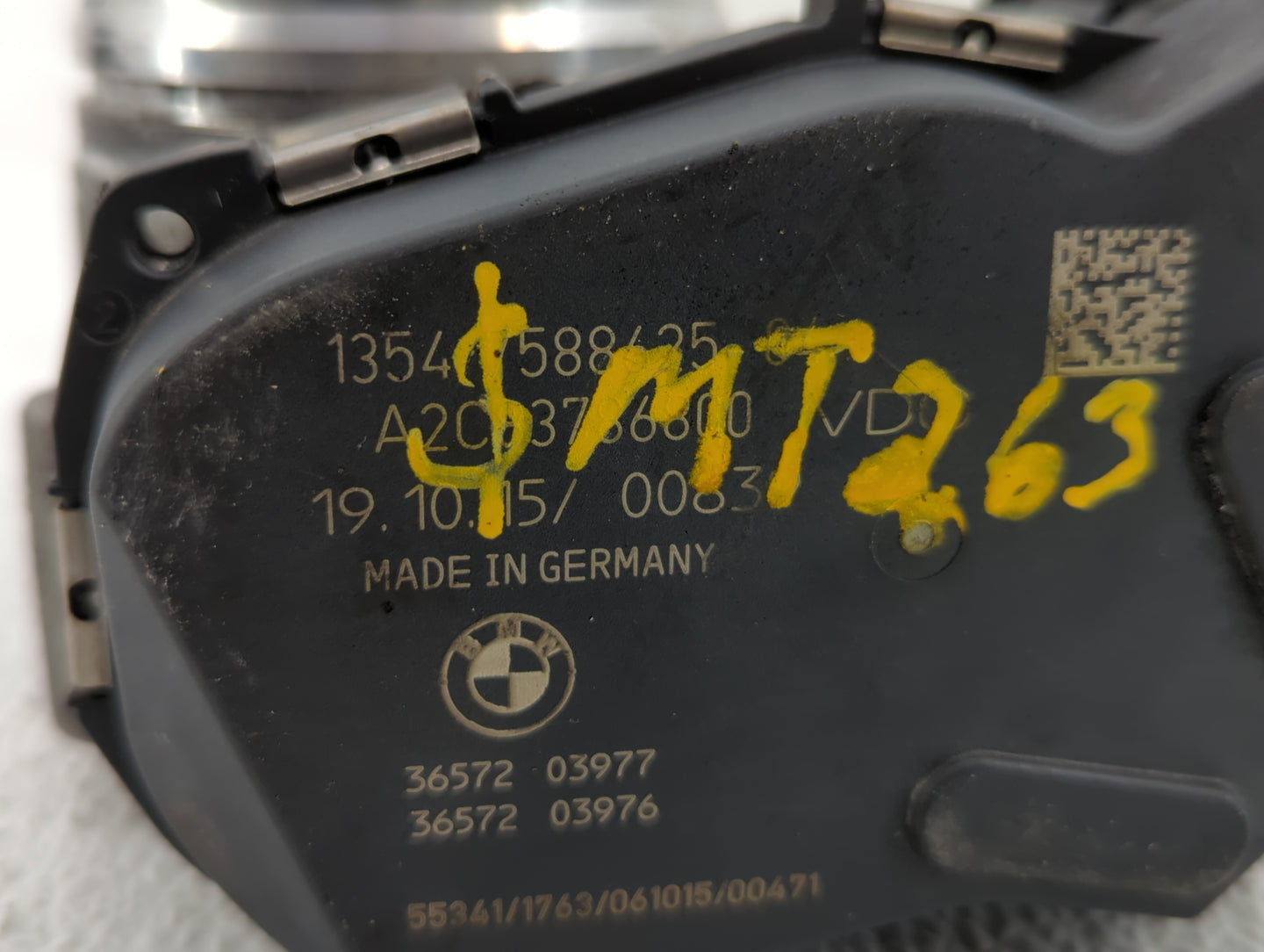 2012-2015 Bmw X1 Throttle Body P/N:1354 7588625-04 1354 7588625-03, 1354 7588625 Fits Fits 2012 2013 2014 2015 2016 2017 201