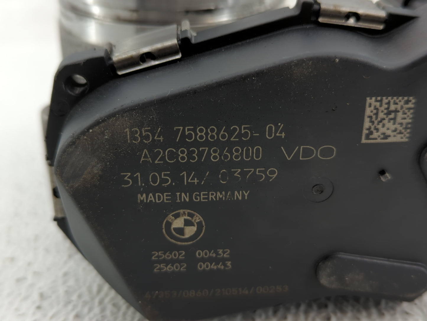 2012-2015 Bmw X1 Throttle Body P/N:1354 7588625-04 1354 7588625-03, 1354 7588625 Fits Fits 2012 2013 2014 2015 2016 2017 201