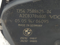 2012-2015 Bmw X1 Throttle Body P/N:1354 7588625-04 1354 7588625-03 Fits Fits 2012 2013 2014 2015 2016 2017 2018 OEM Used Aut