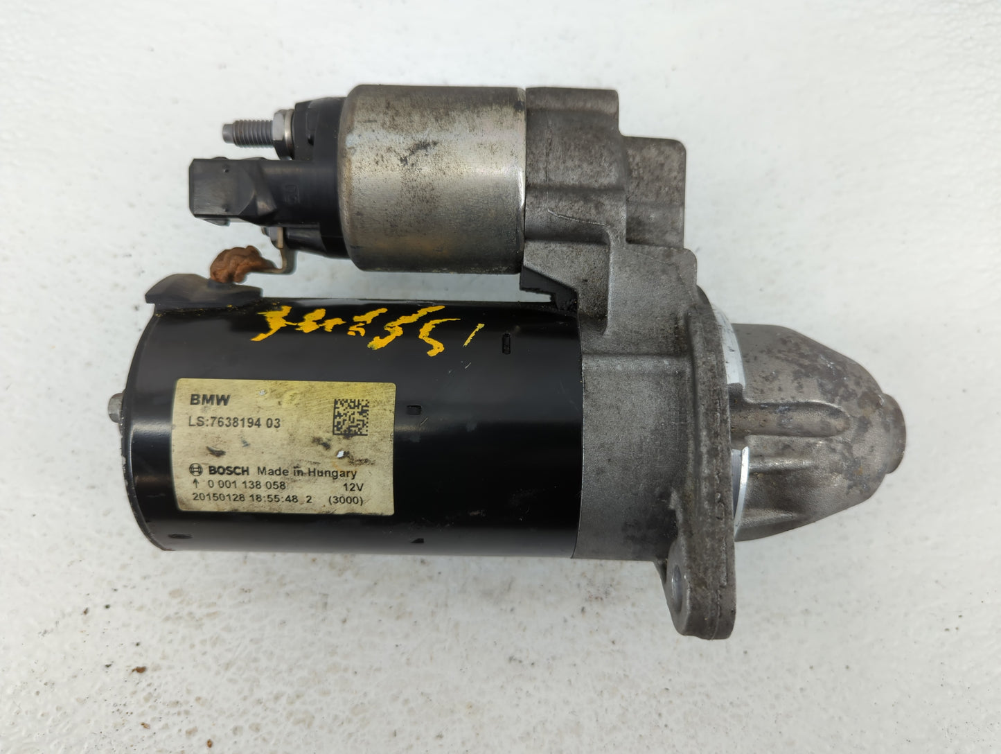 2012-2015 Bmw X1 Car Starter Motor Solenoid OEM P/N:7638194 03 Fits Fits 2012 2013 2014 2015 2016 2017 OEM Used Auto Parts -