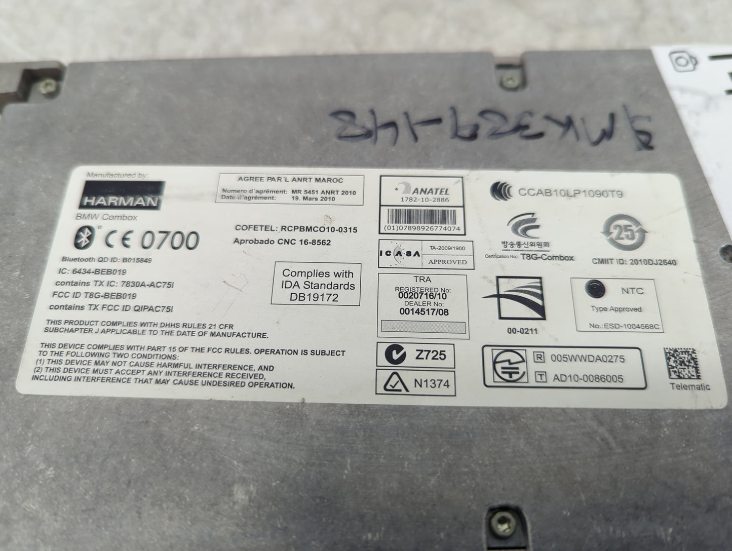2011-2016 Bmw X3 Telematics Control Module - Oemusedautoparts1.com