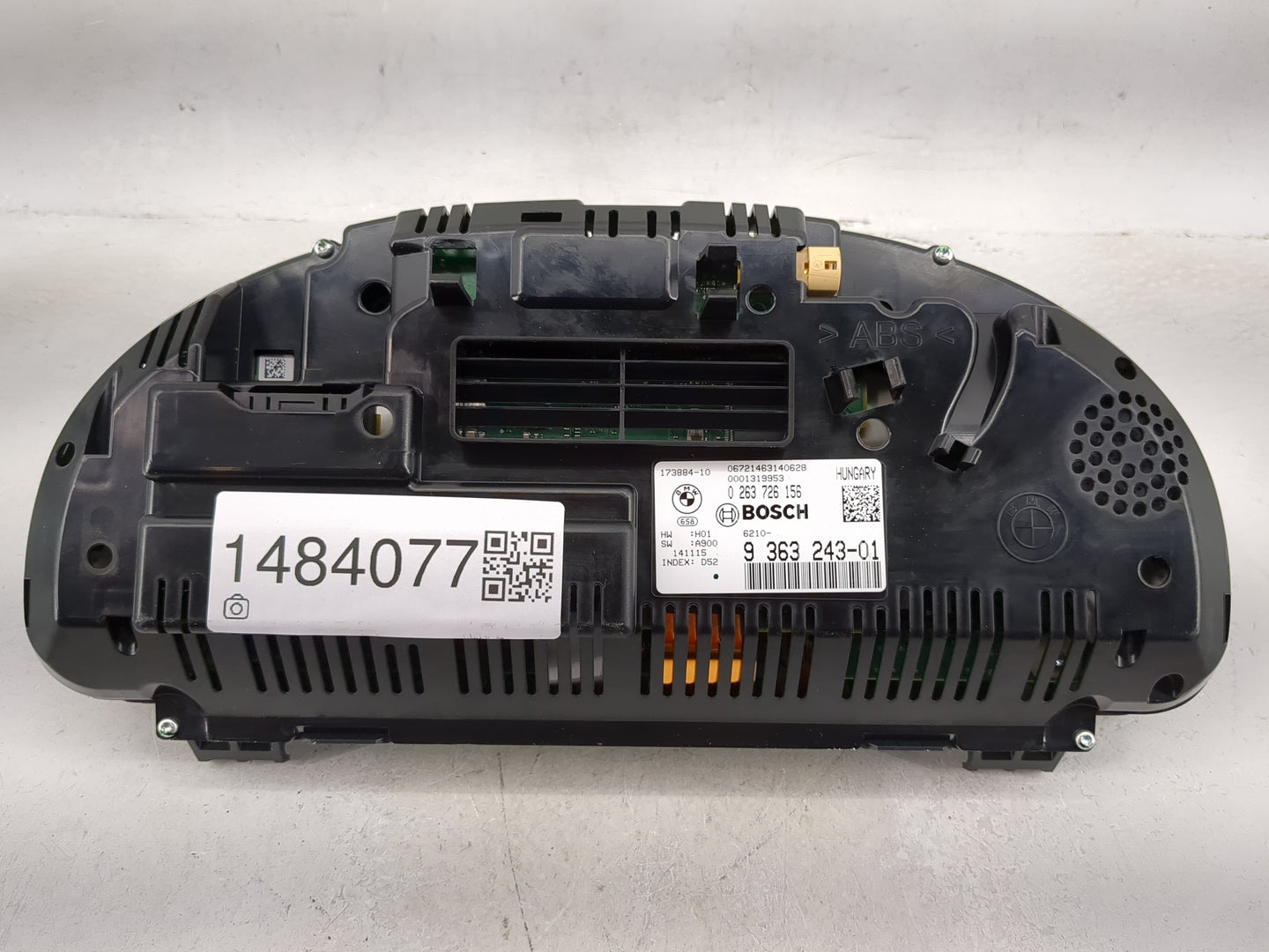 2014-2017 Bmw X3 Instrument Cluster Speedometer Gauges P/N:0263726156 9363243-01 Miles: Fits Fits 2014 2015 2016 2017 2018 O