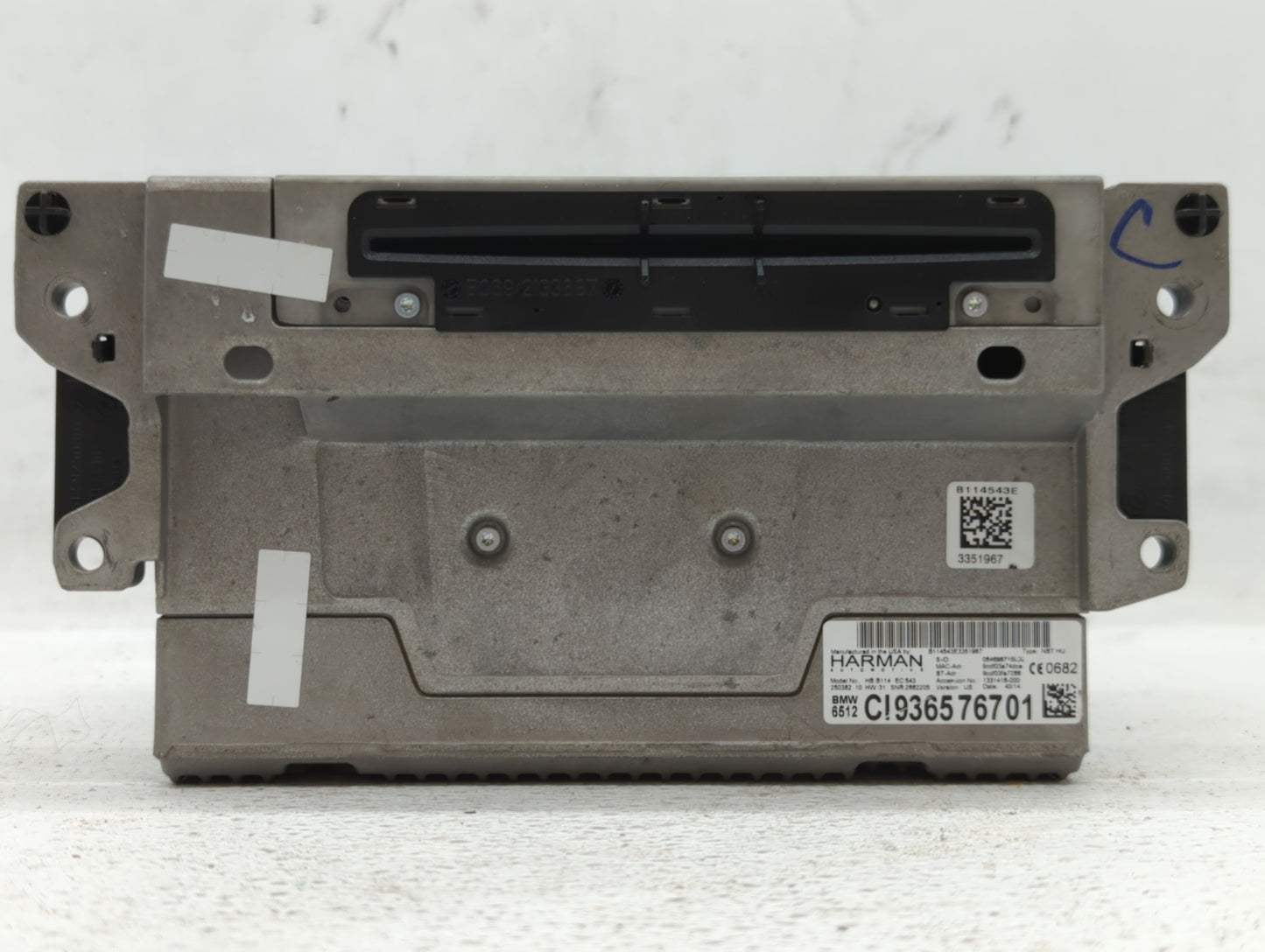 2014-2016 Bmw X3 Radio AM FM Cd Player Receiver Replacement P/N:936765301 932731901, 936576701 Fits Fits 2014 2015 2016 2017