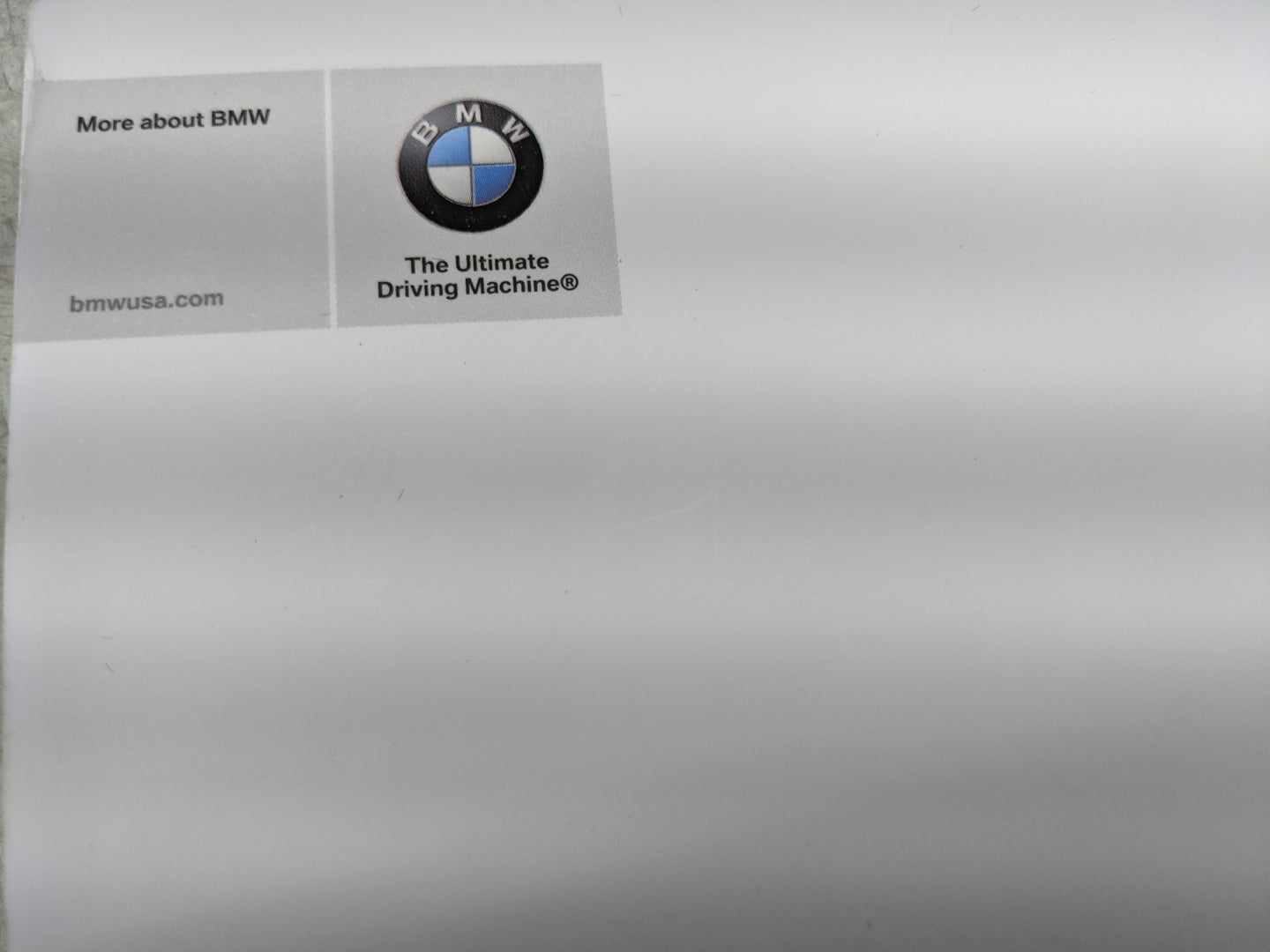 2015 Bmw X5 Owners Manual Book Guide OEM Used Auto Parts - Oemusedautoparts1.com