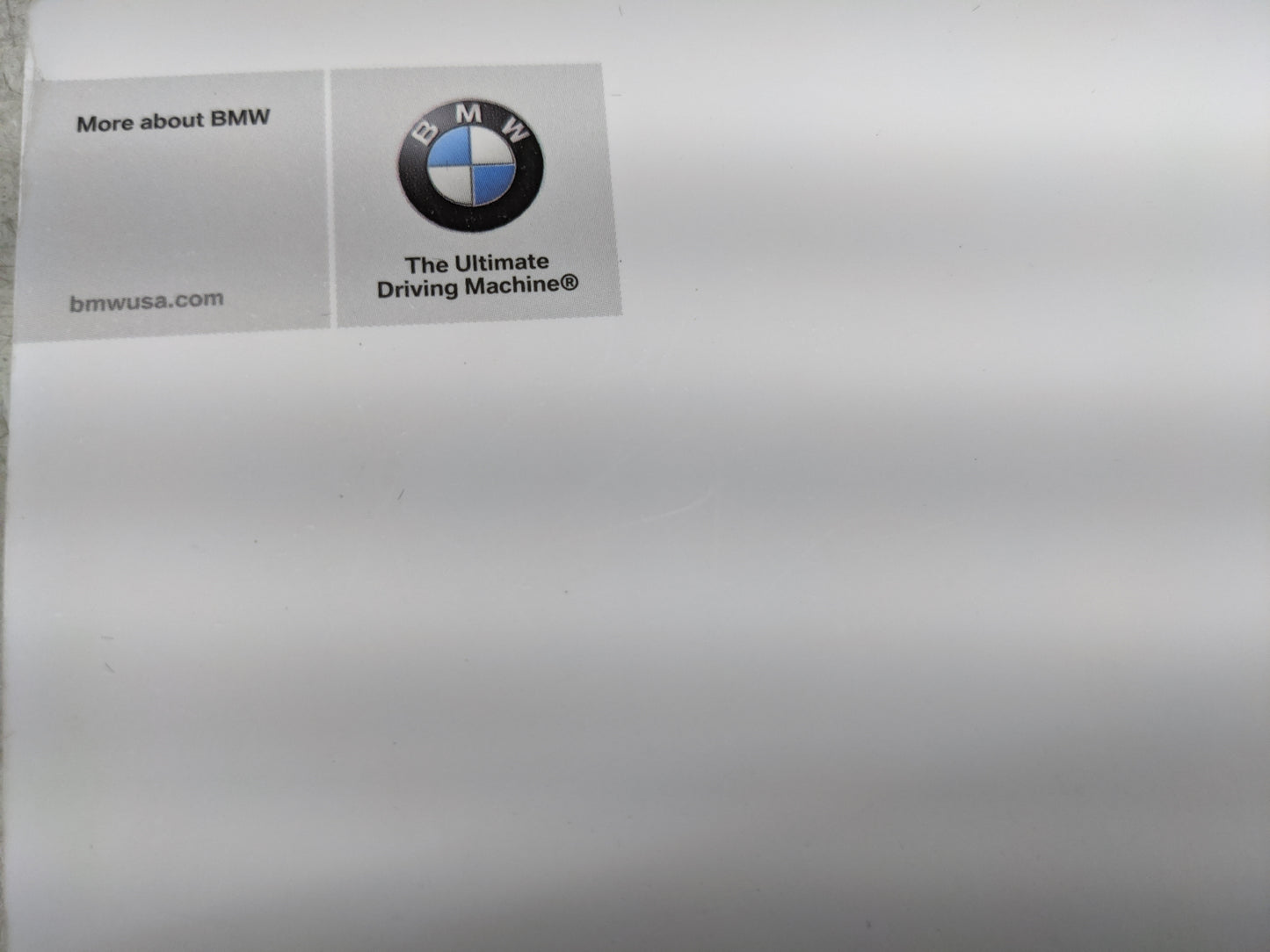 2015 Bmw X5 Owners Manual Book Guide OEM Used Auto Parts - Oemusedautoparts1.com