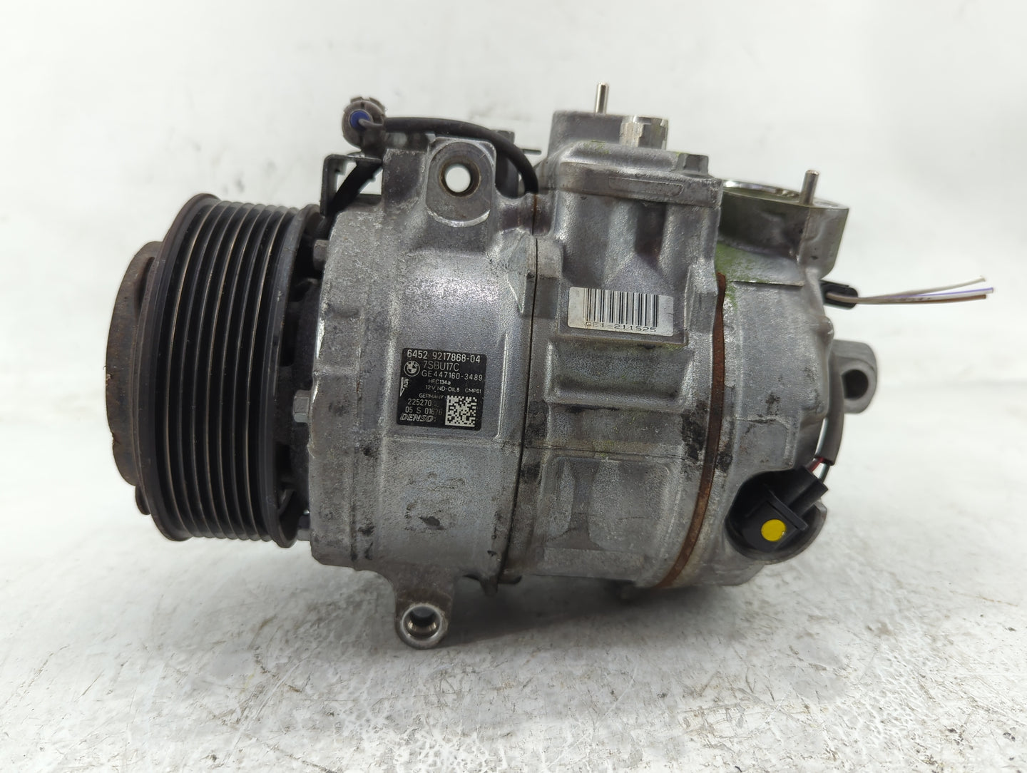 2011-2018 Bmw X5 Air Conditioning A/c Ac Compressor Oem 1413761 - Oemusedautoparts1.com