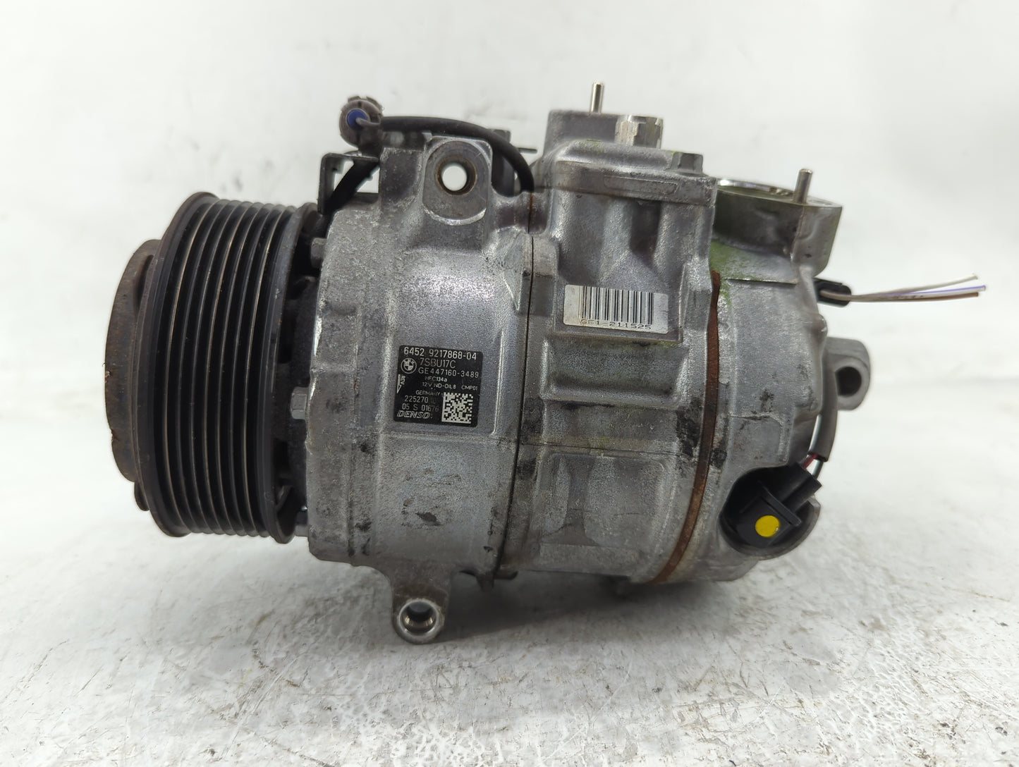 2011-2018 Bmw X5 Air Conditioning A/c Ac Compressor Oem 1413761 - Oemusedautoparts1.com