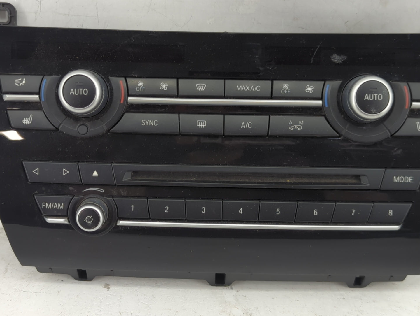 2014-2018 Bmw X5 Climate Control Module Temperature AC/Heater Replacement P/N:9365430-01 90025-679/0027 Fits OEM Used Auto P