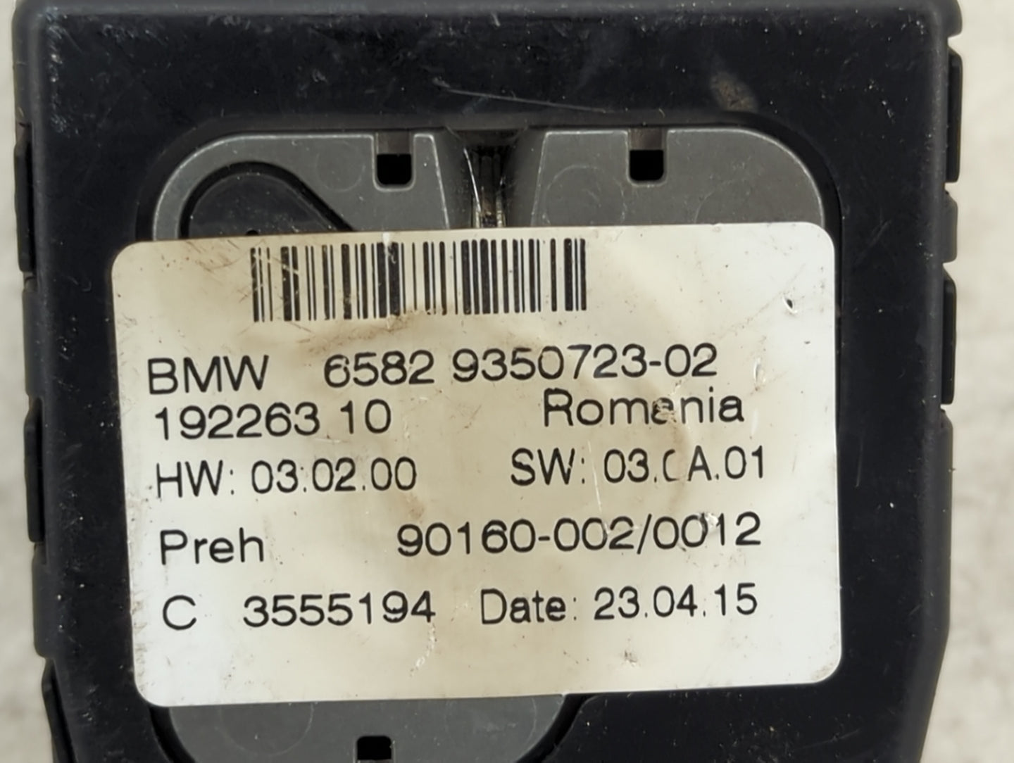 2015 Bmw X5 Radio AM FM Cd Player Receiver Replacement P/N:65829350723-02 19226310, 90160-002/0012, 3555194 Fits OEM Used Au