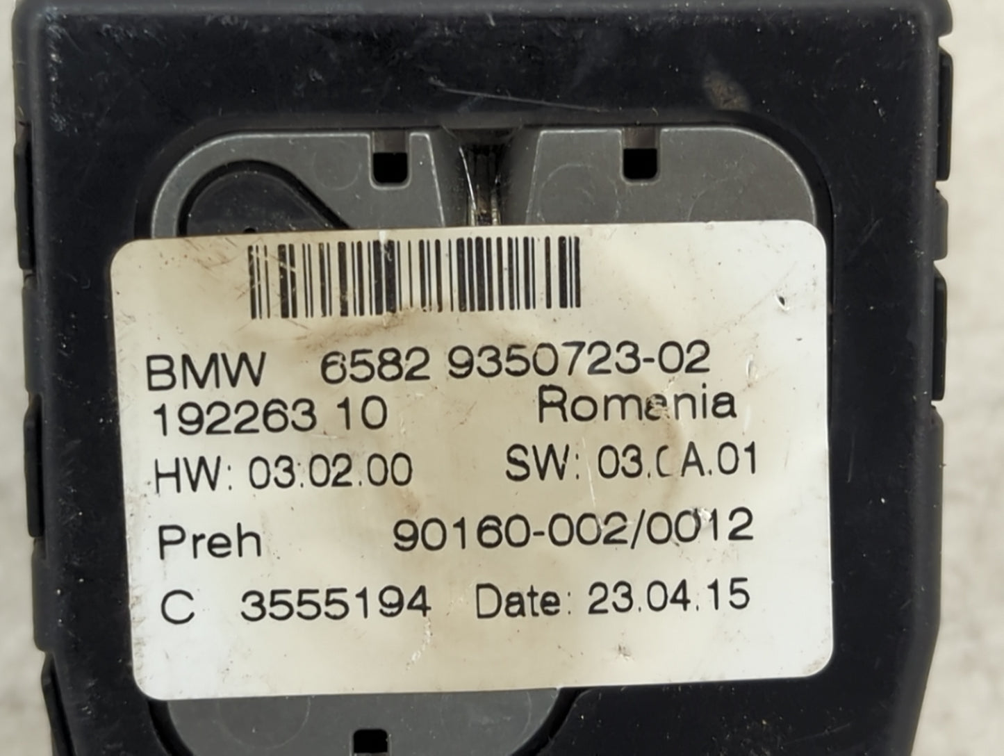 2015 Bmw X5 Radio AM FM Cd Player Receiver Replacement P/N:65829350723-02 19226310, 90160-002/0012, 3555194 Fits OEM Used Au