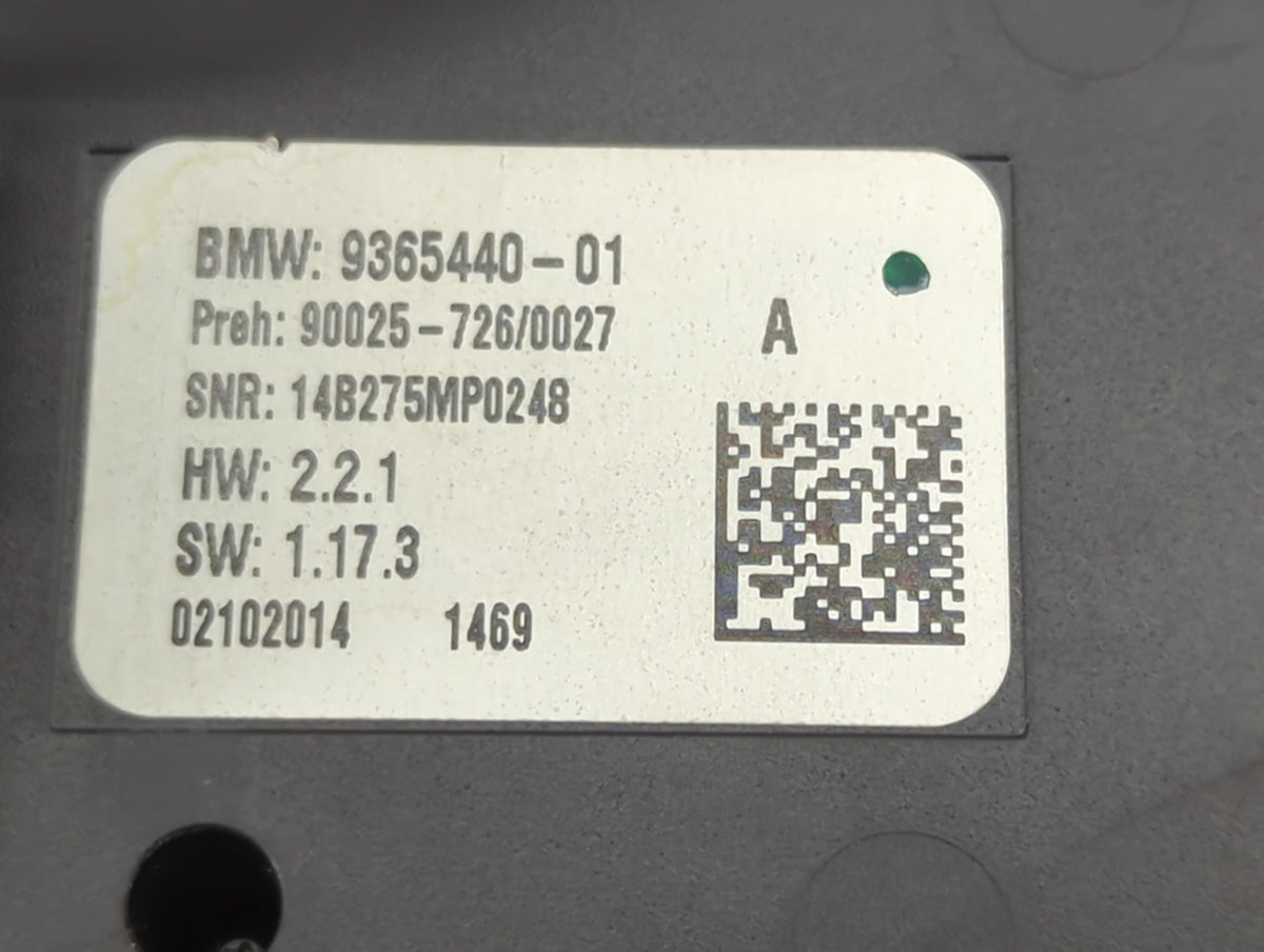 2014-2018 Bmw X5 Climate Control Module Temperature AC/Heater Replacement P/N:9365440-01 90025-726/0027 Fits OEM Used Auto P