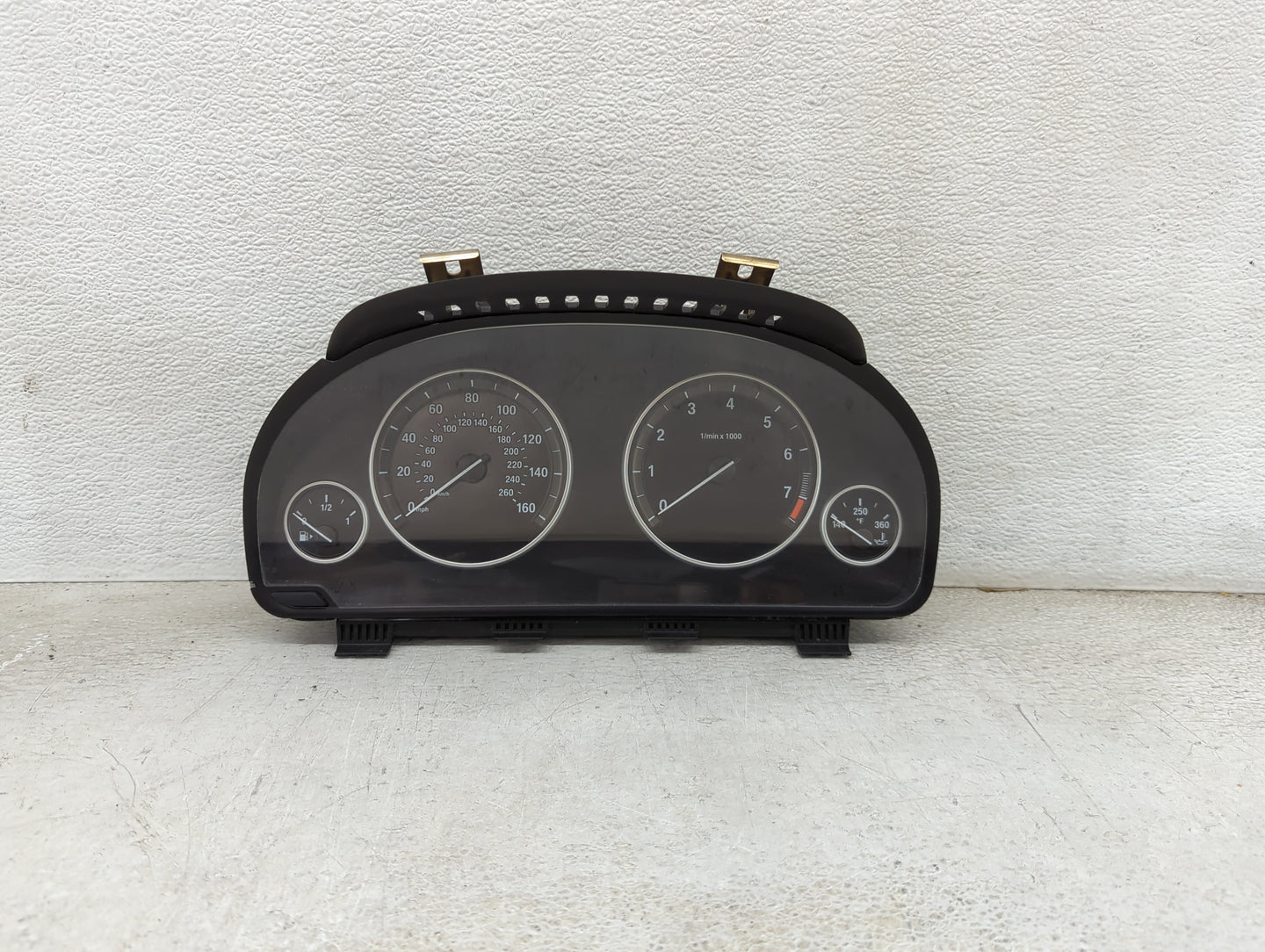 2014-2017 Bmw X5 Instrument Cluster Speedometer Gauges P/N:9304606-01 9364606-01 Miles:100K Fits Fits 2014 2015 2016 2017 OE