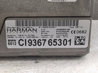 2015 Bmw X5 Radio AM FM Cd Player Receiver Replacement P/N:B114550E3302927 HB B114 EC:550, 9835699K9188, 6512 Fits OEM Used 