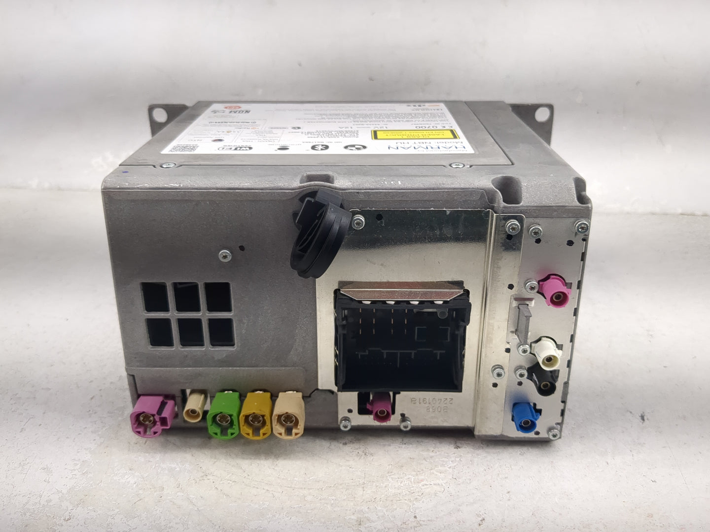 2015 Bmw X5 Radio AM FM Cd Player Receiver Replacement P/N:B114550E3302927 HB B114 EC:550, 9835699K9188, 6512 Fits OEM Used 