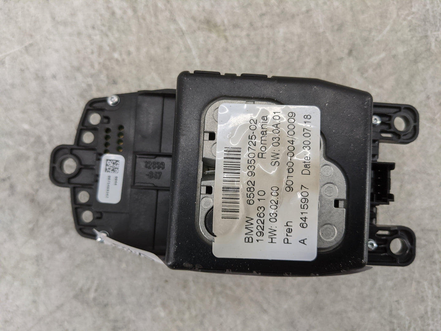 2015 Bmw X5 Radio AM FM Cd Player Receiver Replacement P/N:65829350725-02 6415907, 9016000-40009 Fits OEM Used Auto Parts - 
