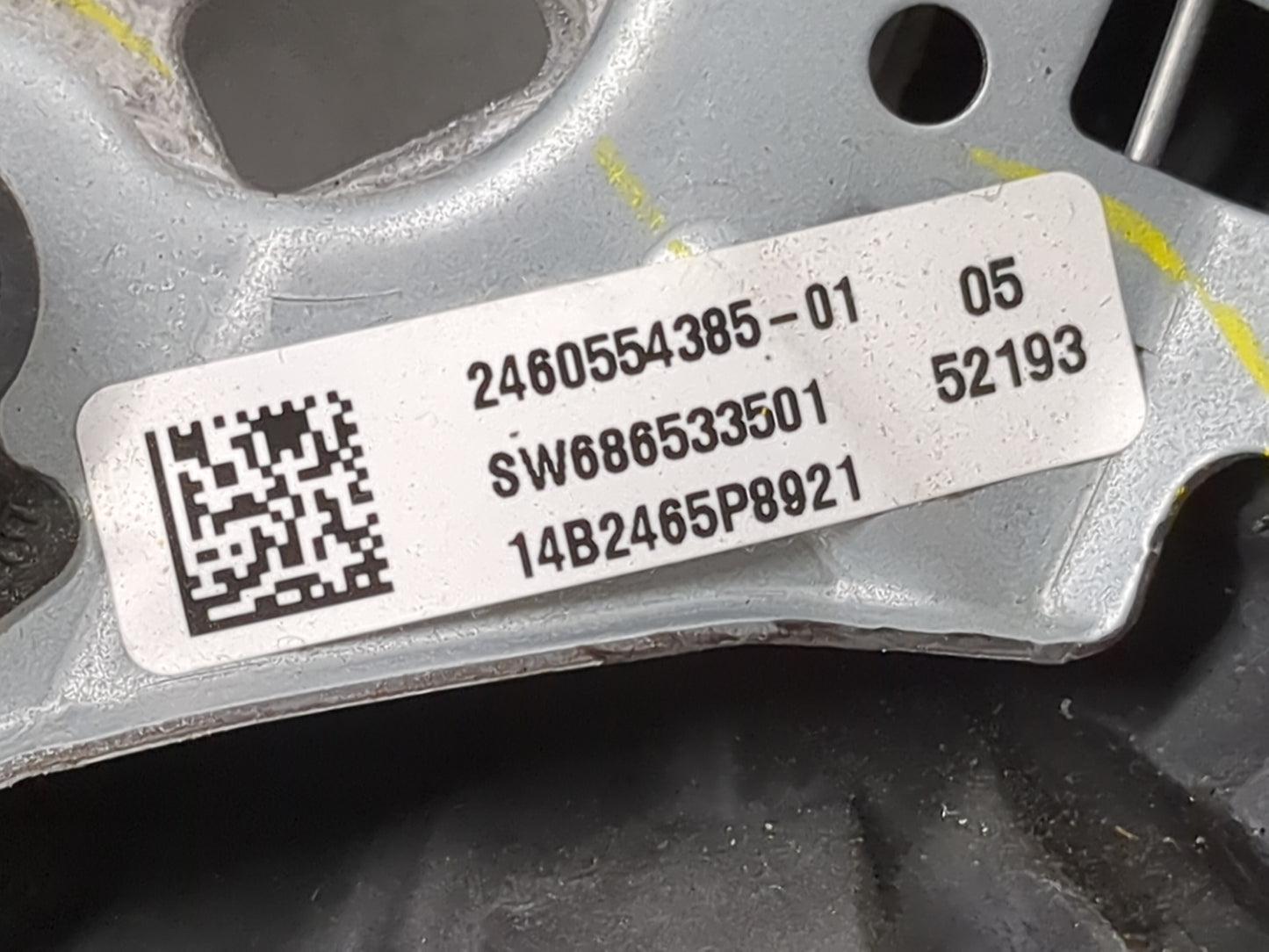 2015 Bmw X5 Steering Wheel Oem Black - Oemusedautoparts1.com