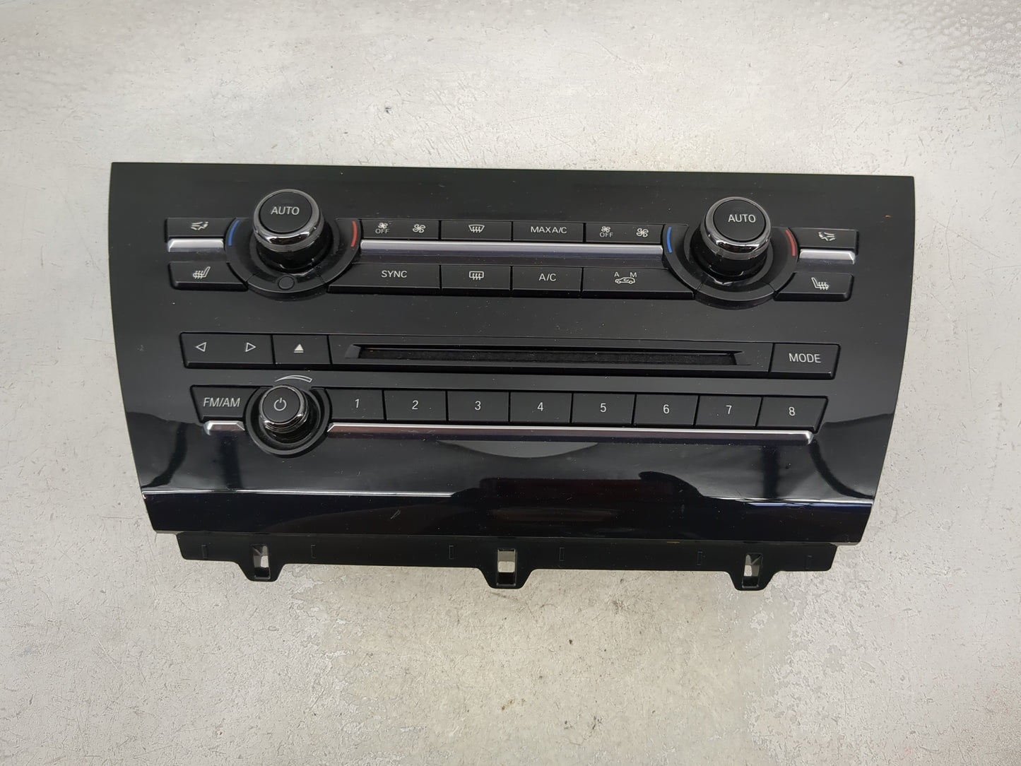 2014-2018 Bmw X5 Climate Control Module Temperature AC/Heater Replacement P/N:9365440-01 90025-726/0027 Fits OEM Used Auto P
