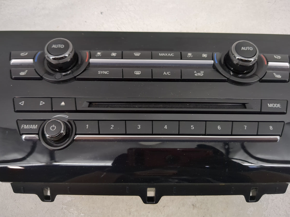 2014-2018 Bmw X5 Climate Control Module Temperature AC/Heater Replacement P/N:9365440-01 90025-726/0027 Fits OEM Used Auto P