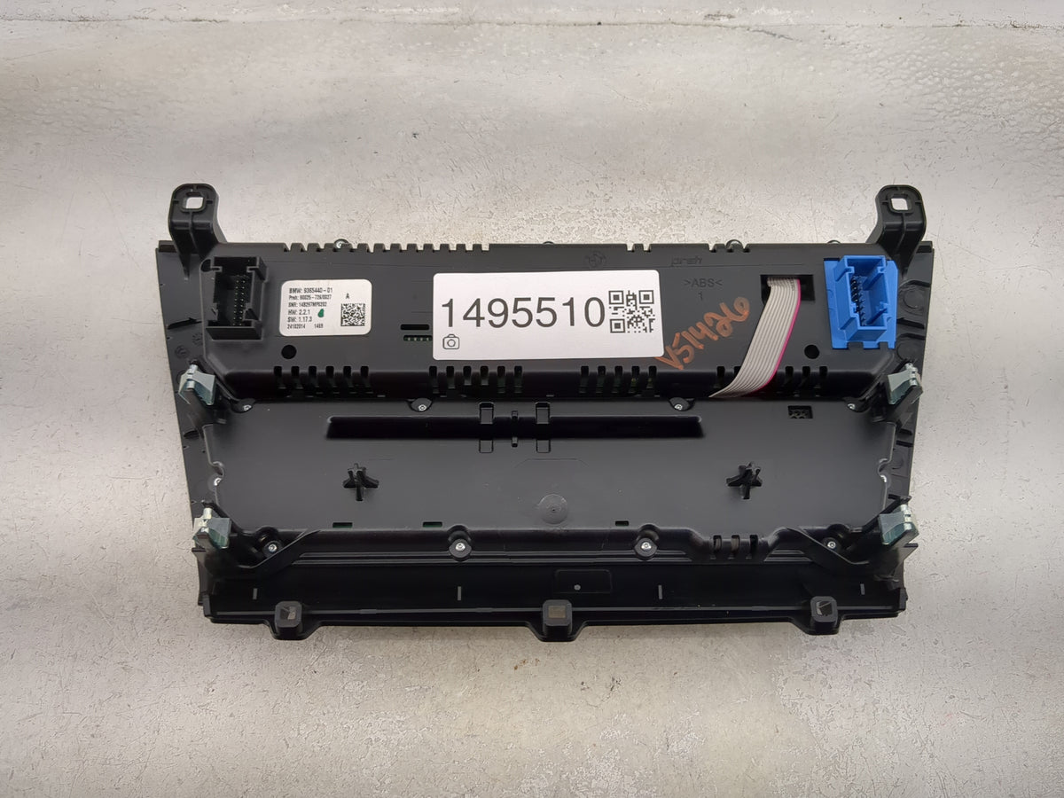 2014-2018 Bmw X5 Climate Control Module Temperature AC/Heater Replacement P/N:9365440-01 90025-726/0027 Fits OEM Used Auto P