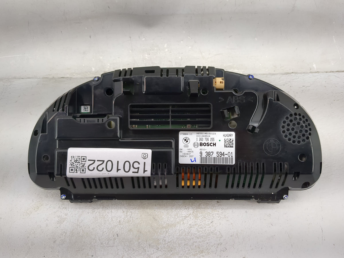 2014-2018 Bmw X5 Instrument Cluster Speedometer Gauges P/N:0263726255 9387594-01 Miles: Fits Fits 2014 2015 2016 2017 2018 O