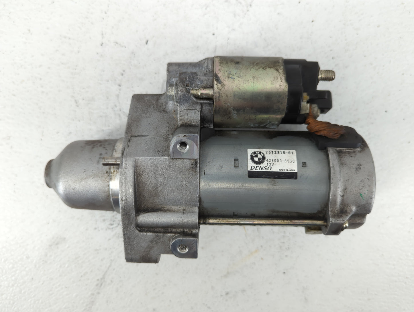 2014-2018 Bmw X5 Car Starter Motor Solenoid OEM P/N:428000-8530 7612815-01 Fits Fits 2012 2013 2014 2015 2016 2017 2018 2019