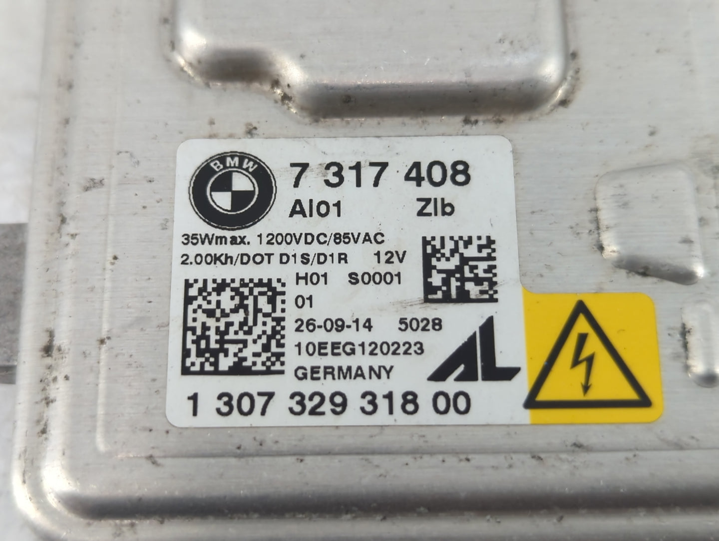 2014-2018 Bmw X5 Headlight Ballast Head Light - Oemusedautoparts1.com