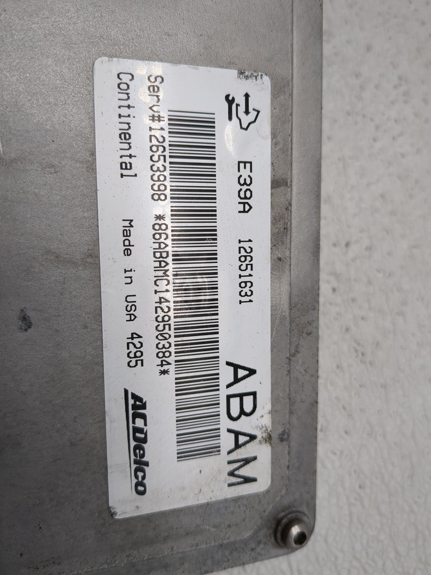 2013-2016 Buick Enclave PCM Engine Control Computer ECU ECM PCU OEM P/N:12651631 Fits Fits 2013 2014 2015 2016 OEM Used Auto