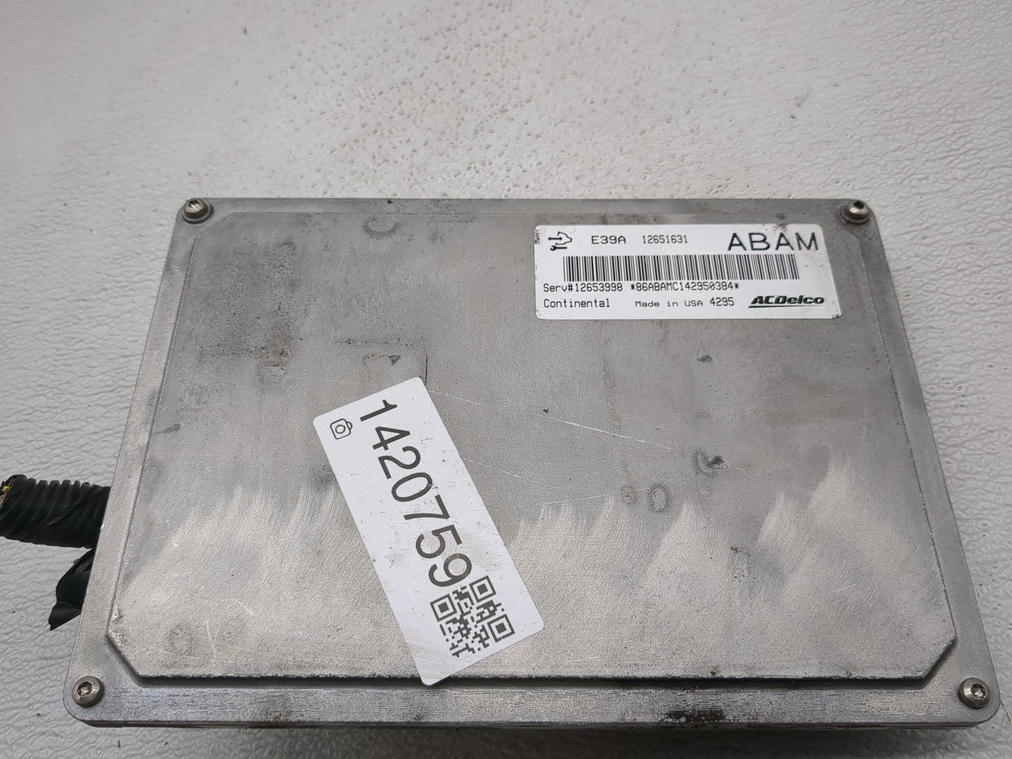 2013-2016 Buick Enclave PCM Engine Control Computer ECU ECM PCU OEM P/N:12651631 Fits Fits 2013 2014 2015 2016 OEM Used Auto