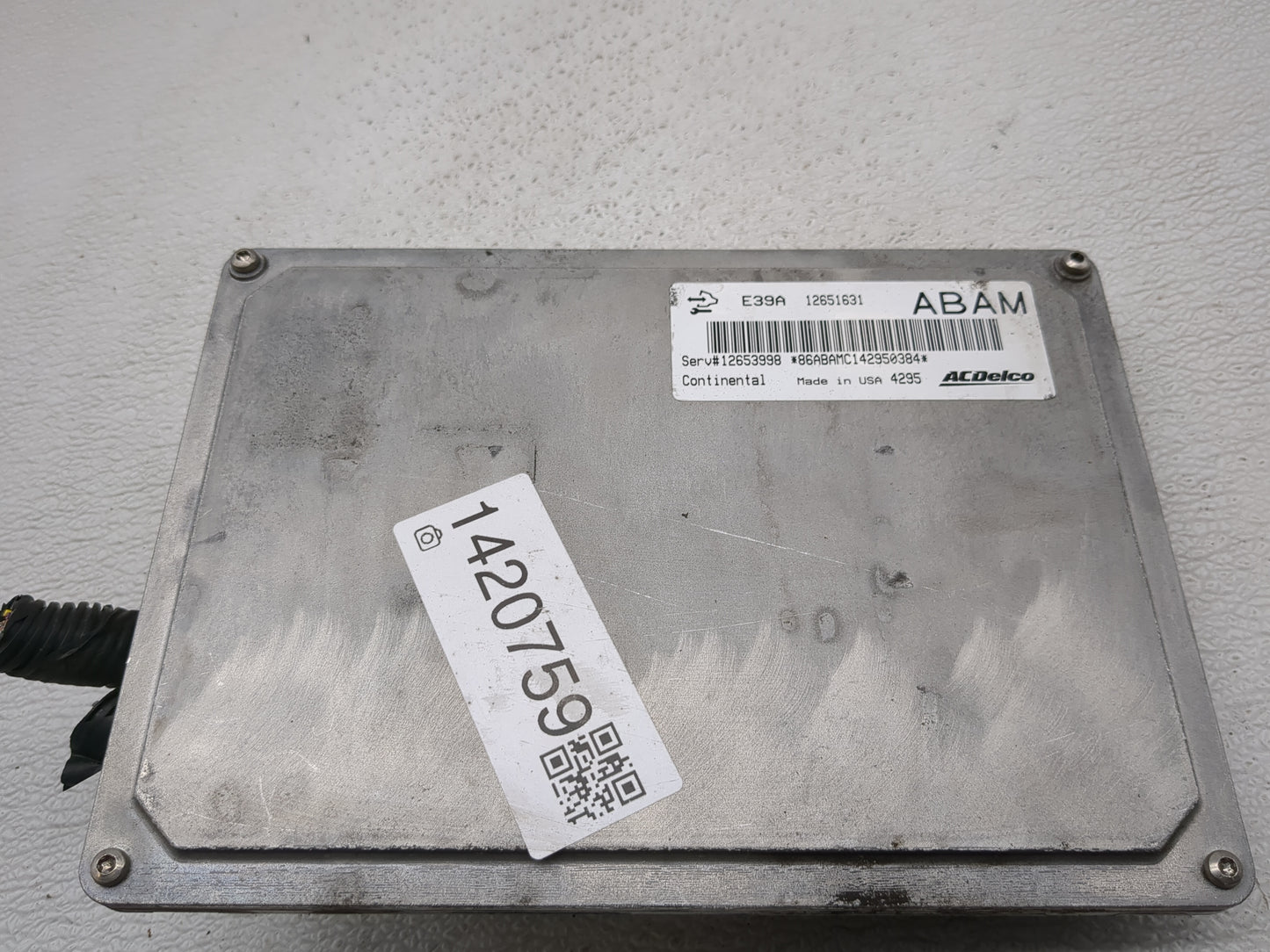 2013-2016 Buick Enclave PCM Engine Control Computer ECU ECM PCU OEM P/N:12651631 Fits Fits 2013 2014 2015 2016 OEM Used Auto
