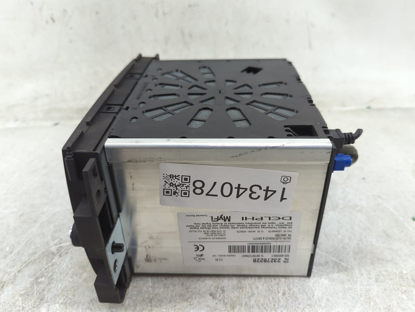 2015-2016 Buick Enclave Radio AM FM Cd Player Receiver Replacement P/N:23278228 28467505, 15GMT967ICRNAV1 Fits Fits 2015 201