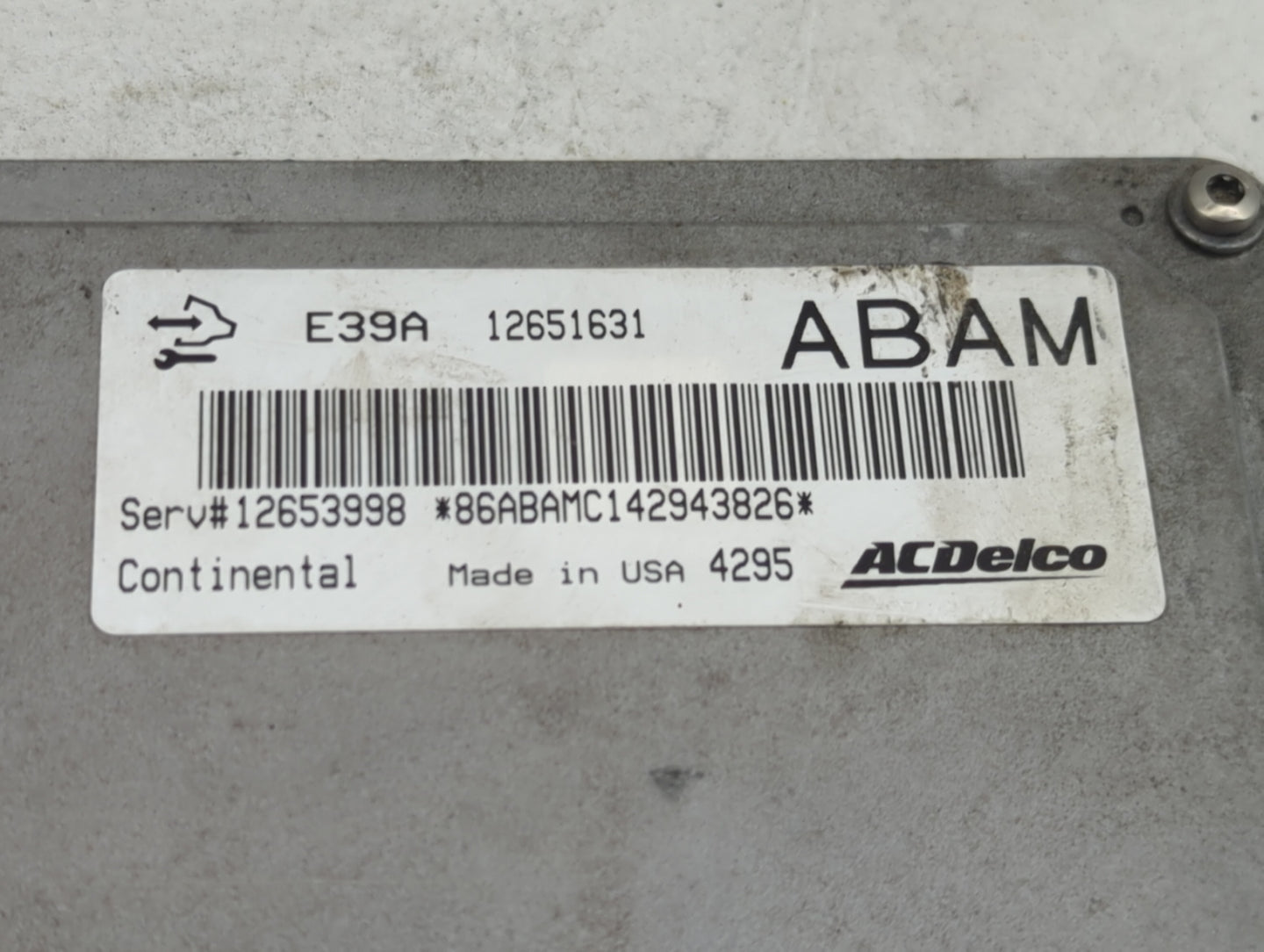 2013-2016 Buick Enclave PCM Engine Control Computer ECU ECM PCU OEM P/N:12651631 12653998 Fits Fits 2013 2014 2015 2016 OEM 