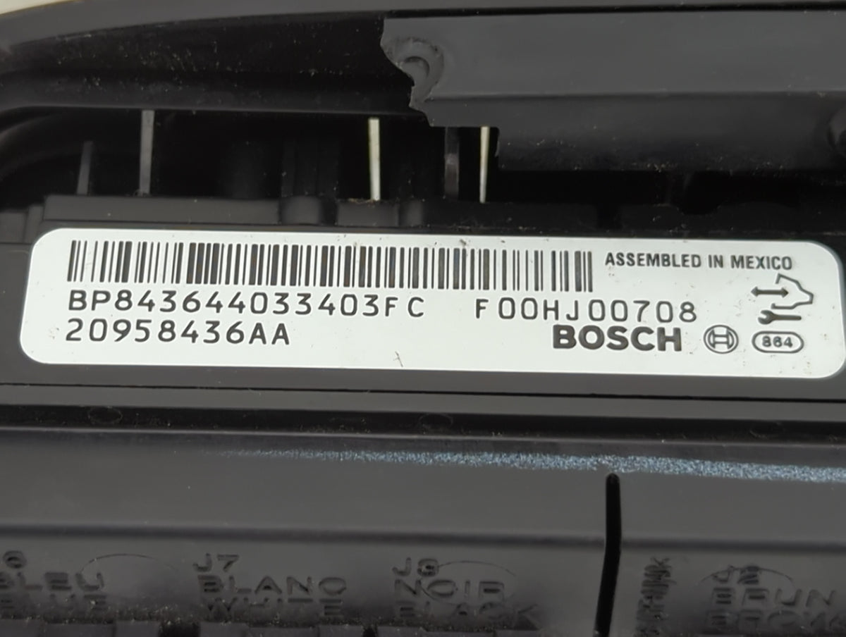 2010-2017 Buick Enclave Master Power Window Switch Replacement Driver Side Left P/N:BP843644033403FC F00HJ00708 Fits OEM Use