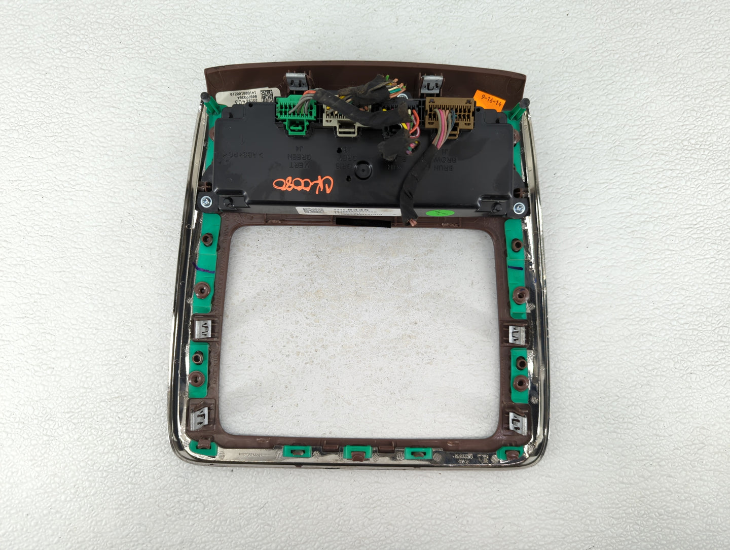 2013-2017 Buick Enclave Climate Control Module Temperature AC/Heater Replacement P/N:23158335 23251328 Fits OEM Used Auto Pa