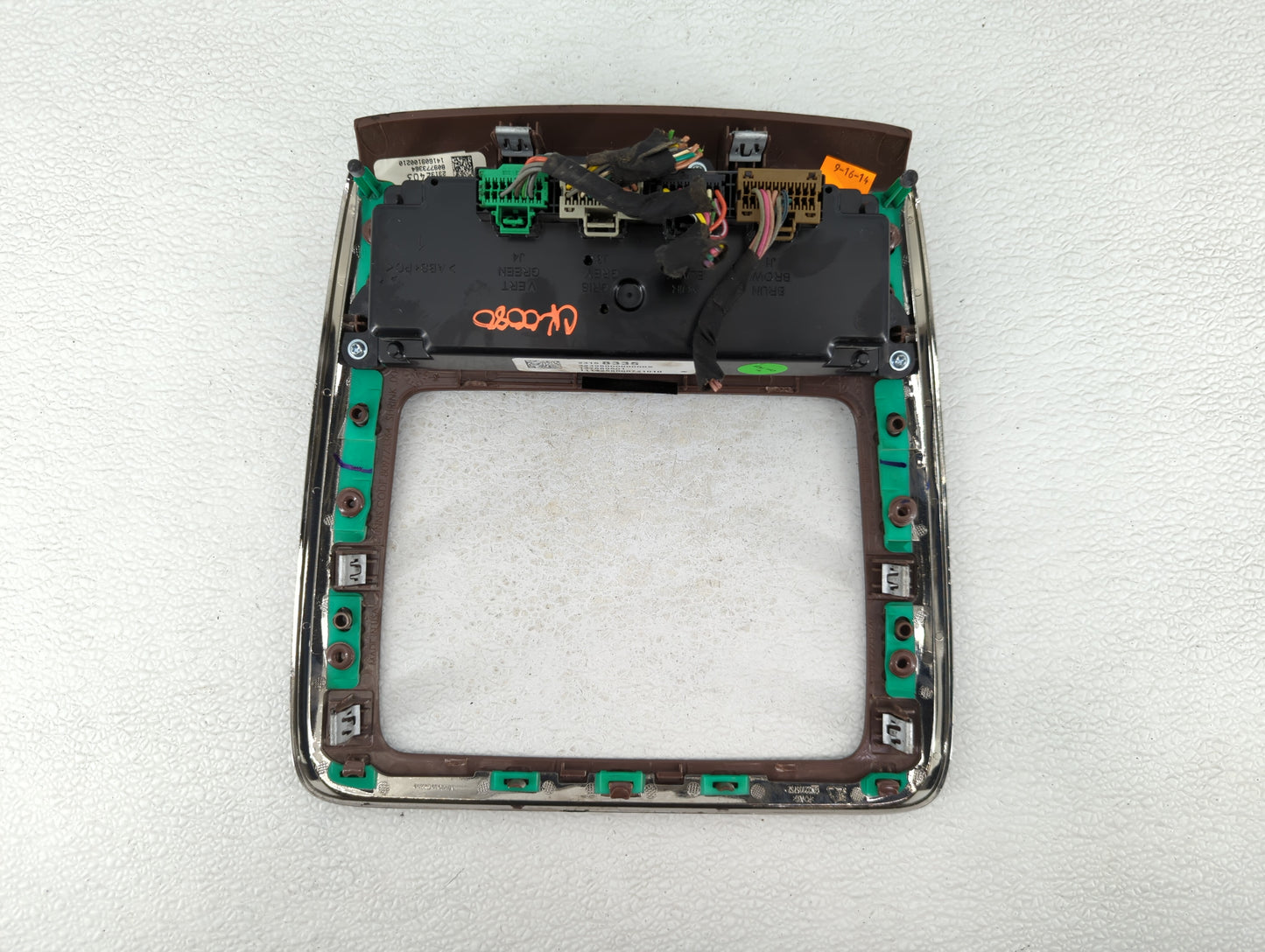 2013-2017 Buick Enclave Climate Control Module Temperature AC/Heater Replacement P/N:23158335 23251328 Fits OEM Used Auto Pa