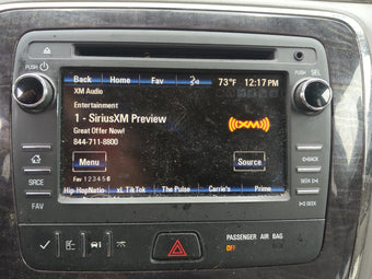 compare product 2015 Buick Enclave Radio AM FM Cd Player Receiver Replacement Fits OEM Used Auto Parts