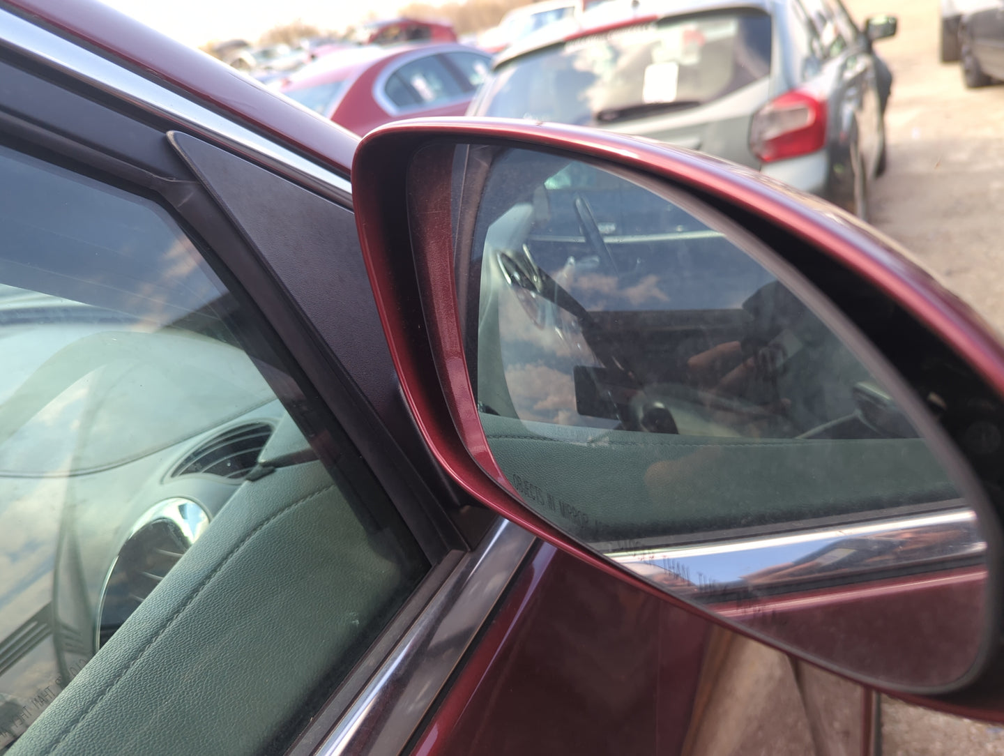 2008-2017 Buick Enclave Passenger Side View Mirror - Right Door Mirror OEM Used - Oemusedautoparts1.com