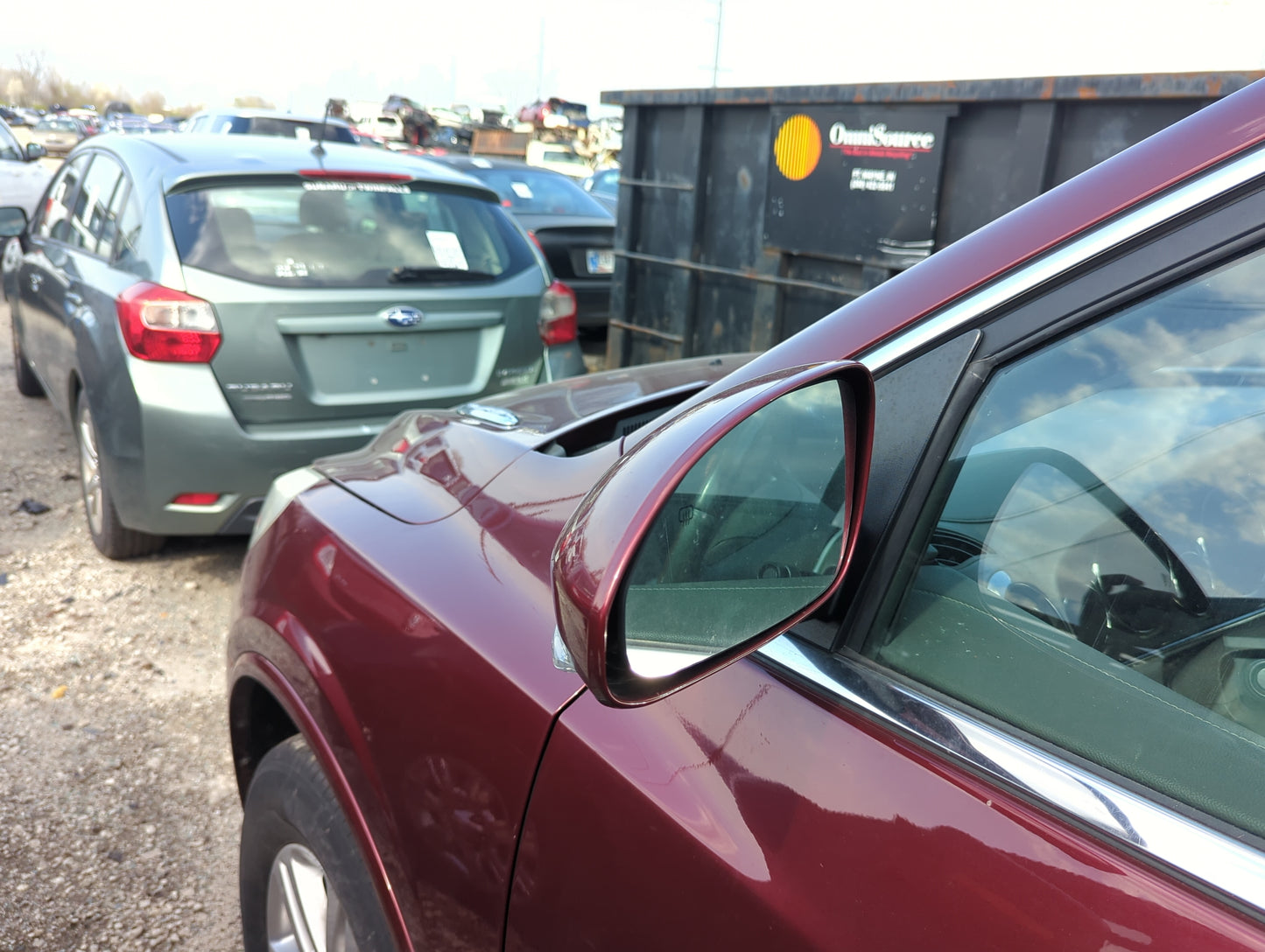 2008-2017 Buick Enclave Driver Side View Mirror - Left Door Mirror OEM Used - Oemusedautoparts1.com