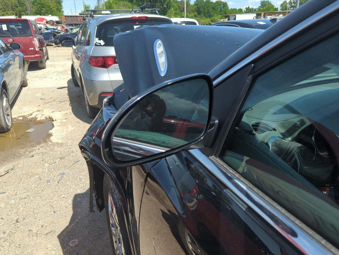 2013-2017 Buick Enclave Driver Side View Mirror - Left Door Mirror OEM Used - Oemusedautoparts1.com