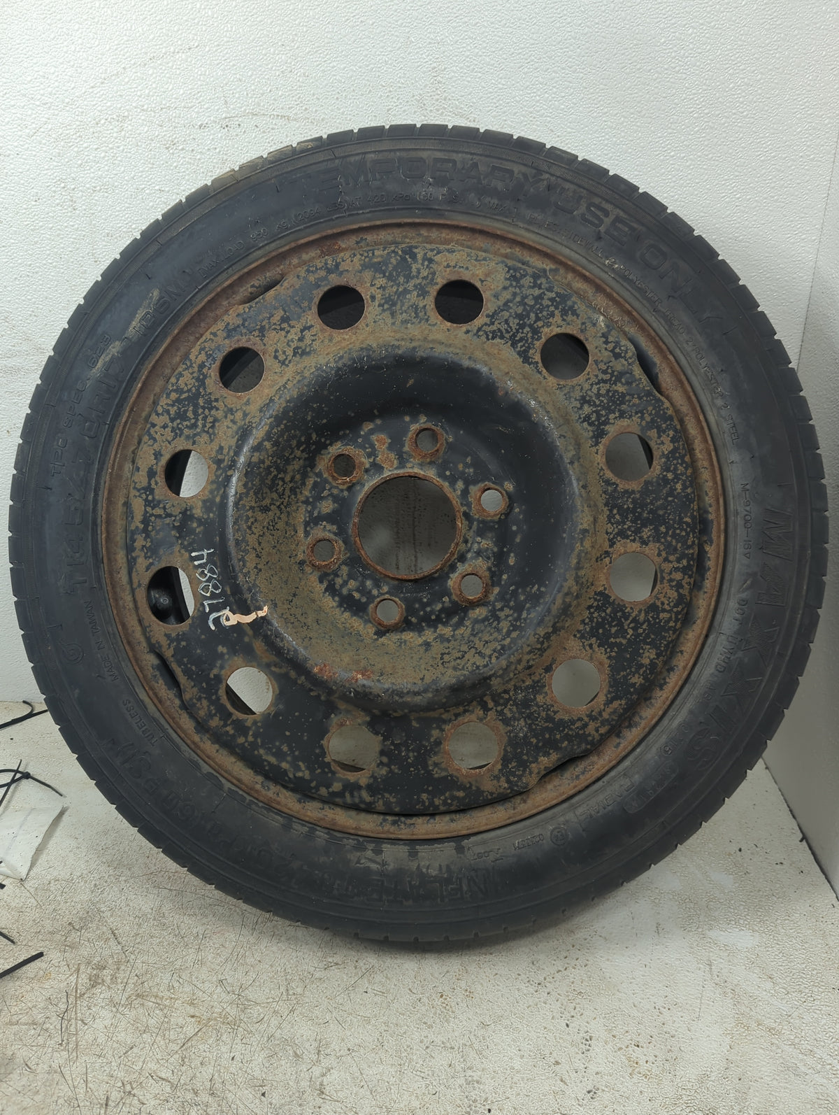 2008-2017 Buick Enclave Spare Donut Tire Wheel Rim Oem - Oemusedautoparts1.com