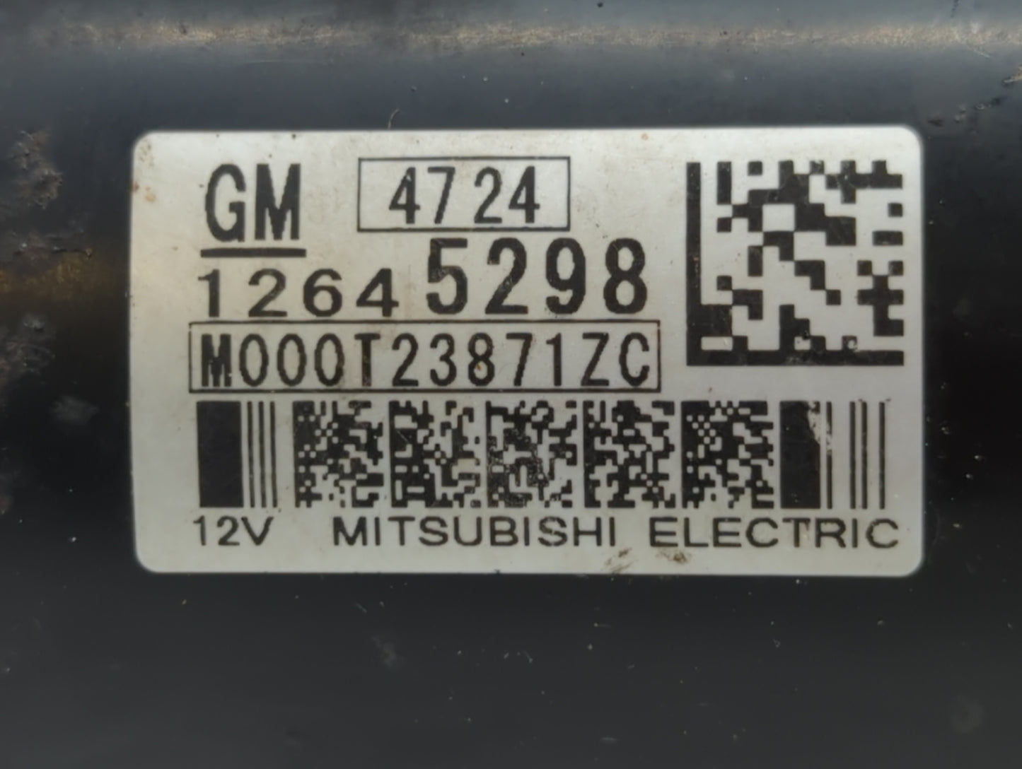 2008-2017 Buick Enclave Car Starter Motor Solenoid OEM P/N:M000T23871ZC 12645298 Fits OEM Used Auto Parts - Oemusedautoparts