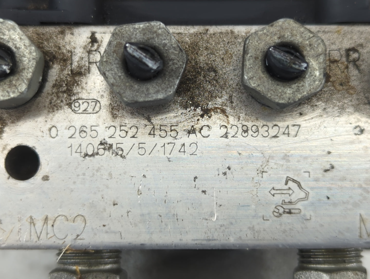 2012-2017 Buick Enclave ABS Pump Control Module Replacement P/N:22893247 Fits Fits 2012 2013 2014 2015 2016 2017 OEM Used Au