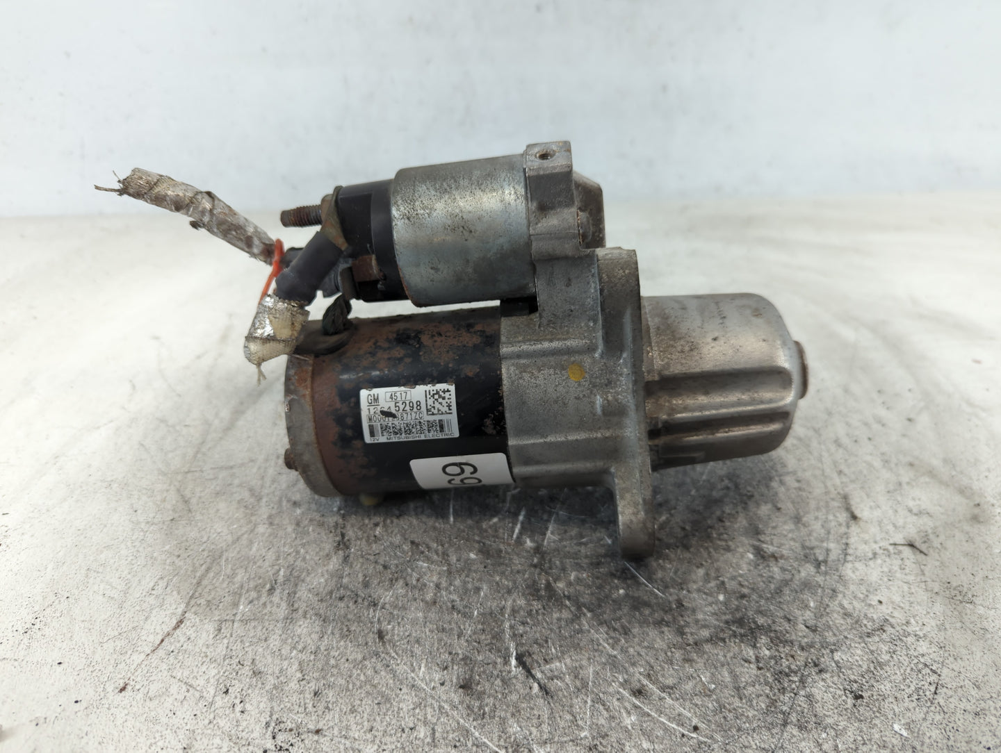 2008-2017 Buick Enclave Car Starter Motor Solenoid OEM P/N:M000T28871ZC 12645298 Fits OEM Used Auto Parts - Oemusedautoparts