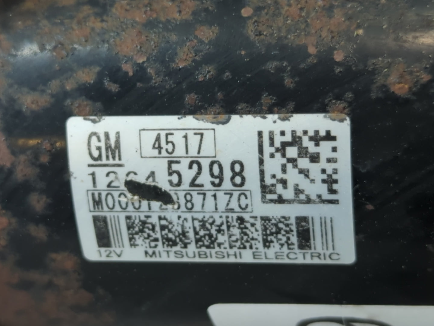 2008-2017 Buick Enclave Car Starter Motor Solenoid OEM P/N:M000T28871ZC 12645298 Fits OEM Used Auto Parts - Oemusedautoparts